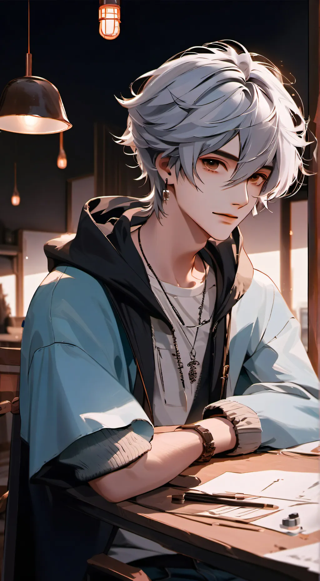 ai character: Kay background