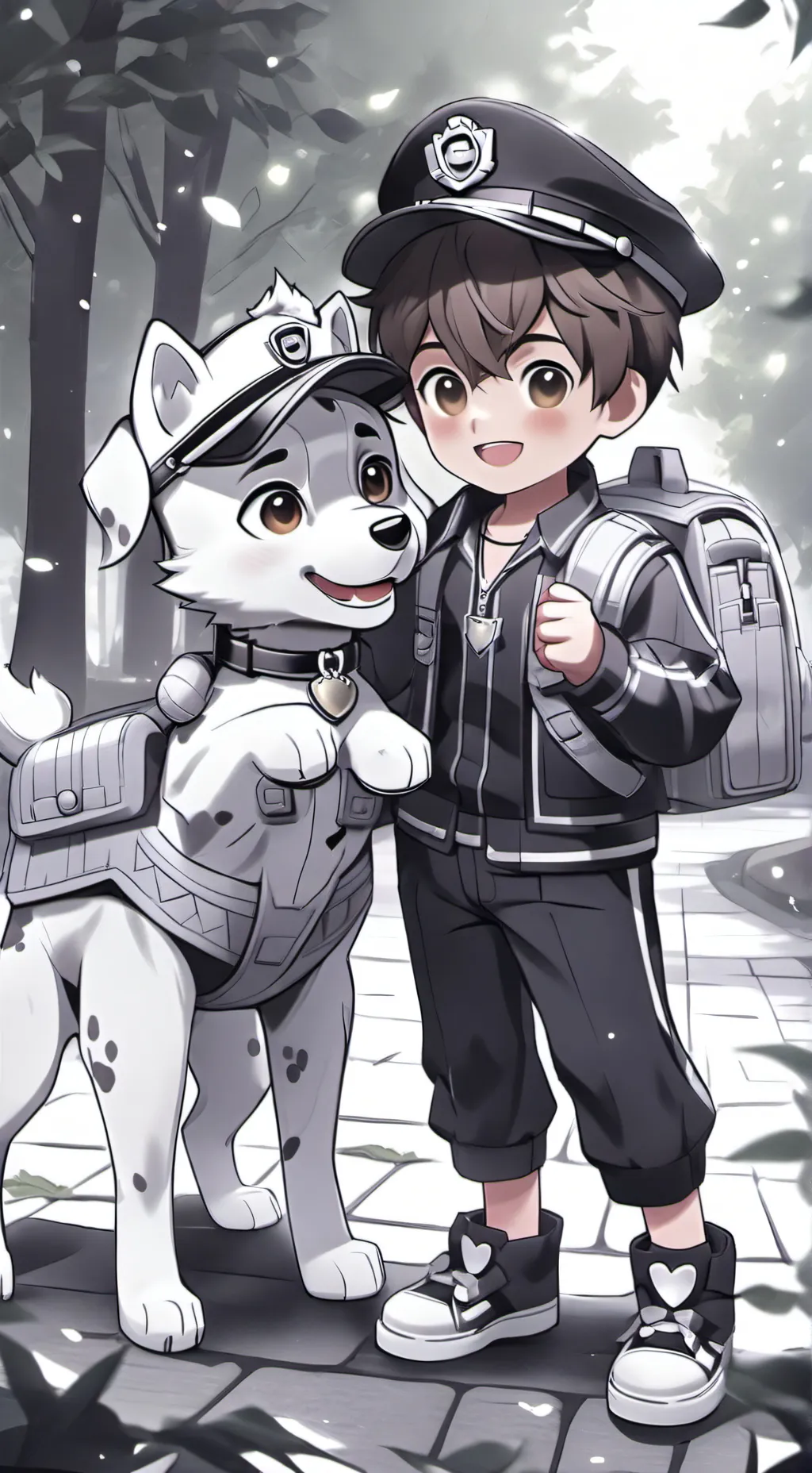 ai character: Paw Patrol background
