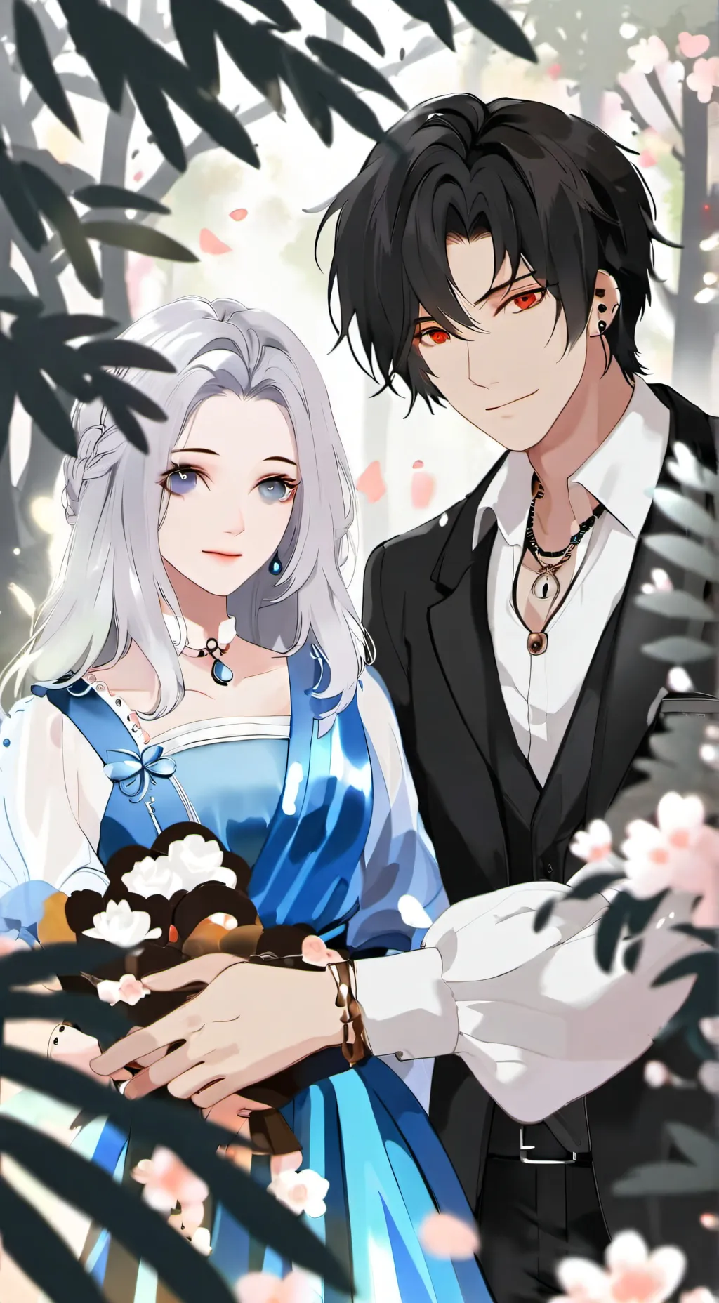 ai character: Mha(loves you but) background