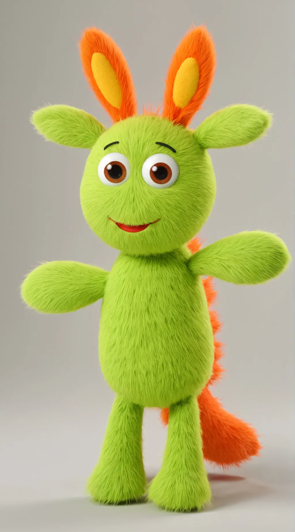 ai character: T-Rex Rabbit background