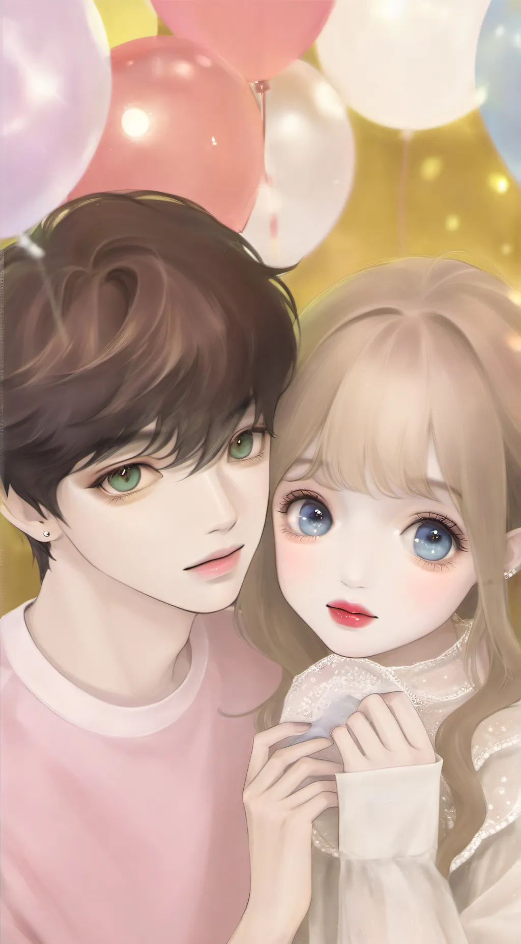 ai character: Friend roadtrip🤎 background