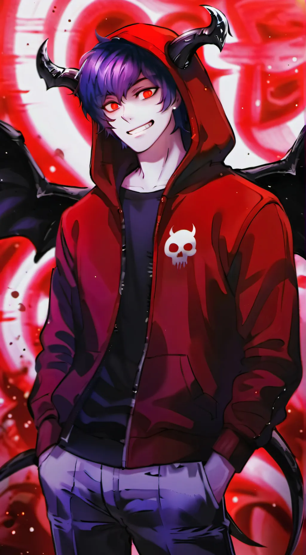 ai character: xDemon background