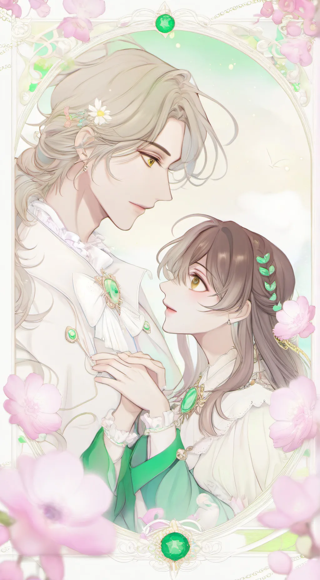 ai character: 𝓛𝓲𝓵𝔂 𝓪𝓷𝓭 𝓶𝓪𝔁 background