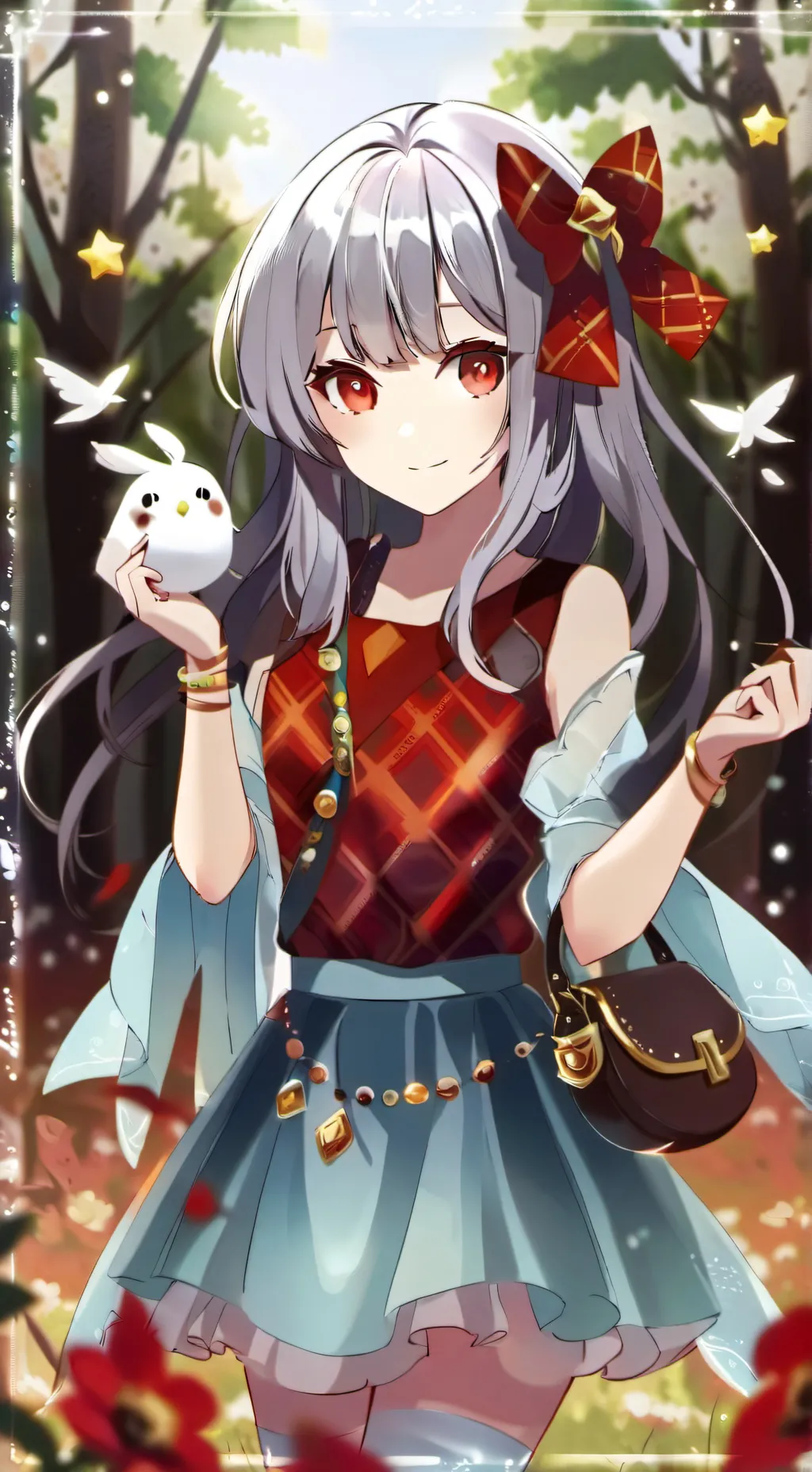 ai character: Lily background