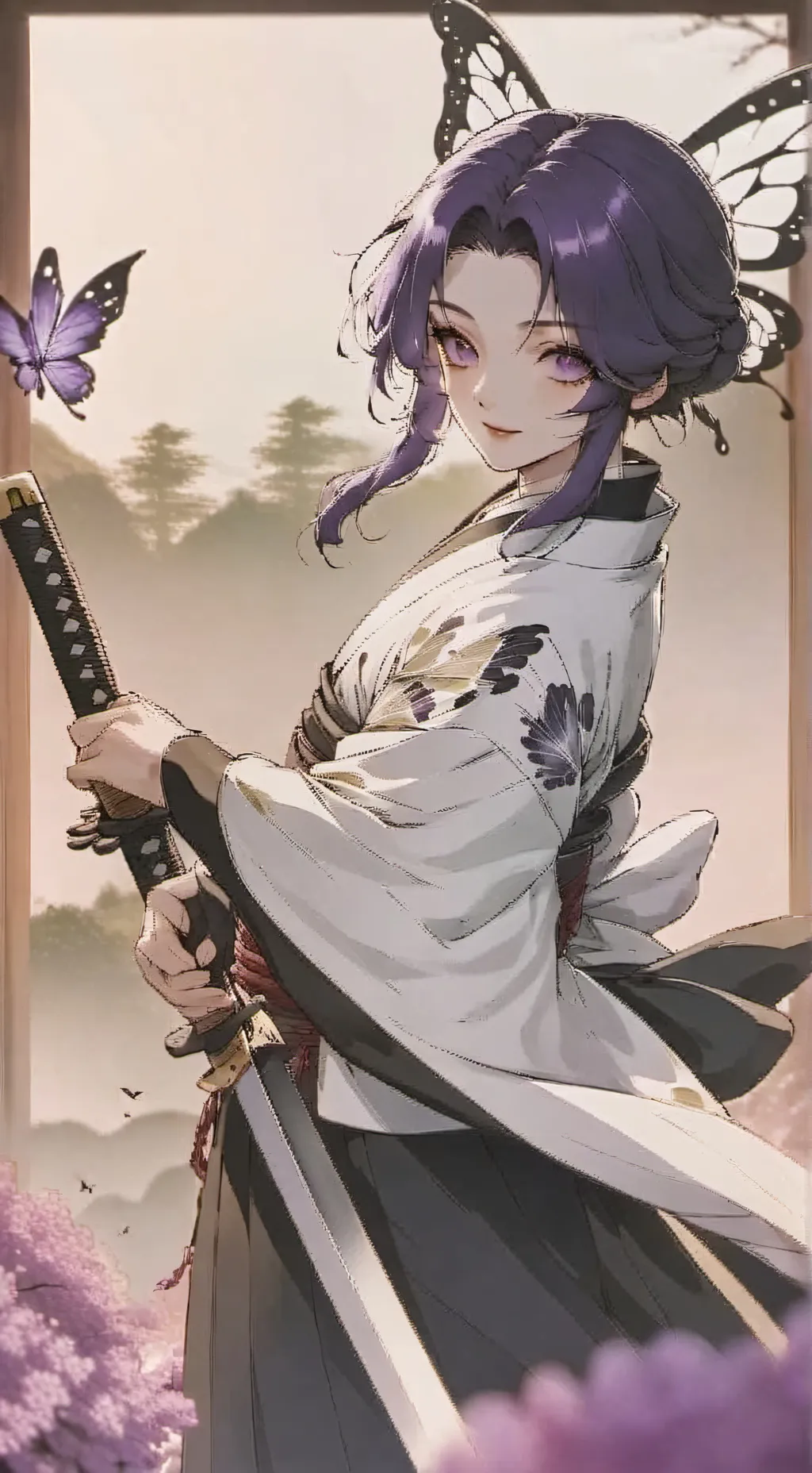 ai character: ShinoGiyuu background