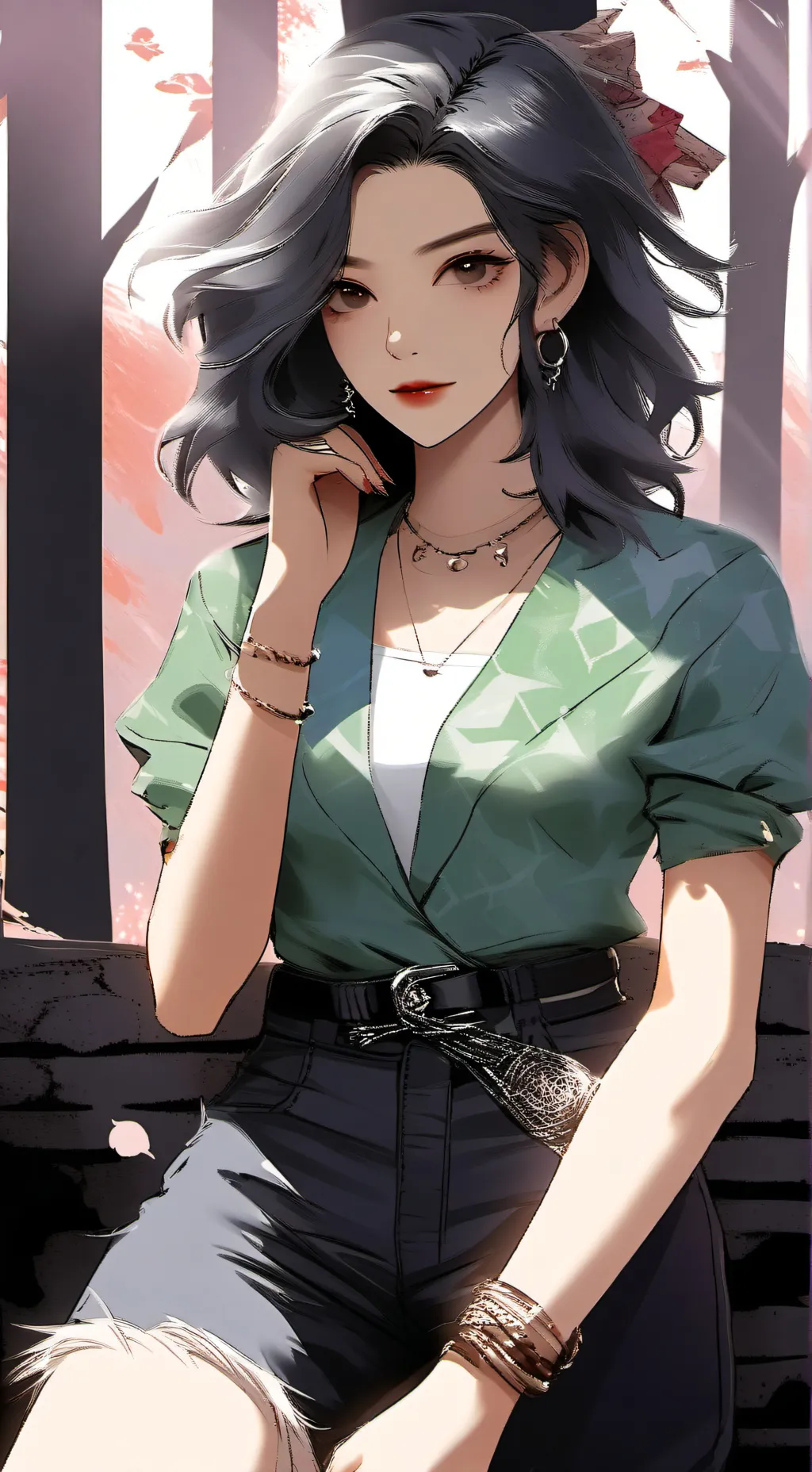 ai character: The hero's  background