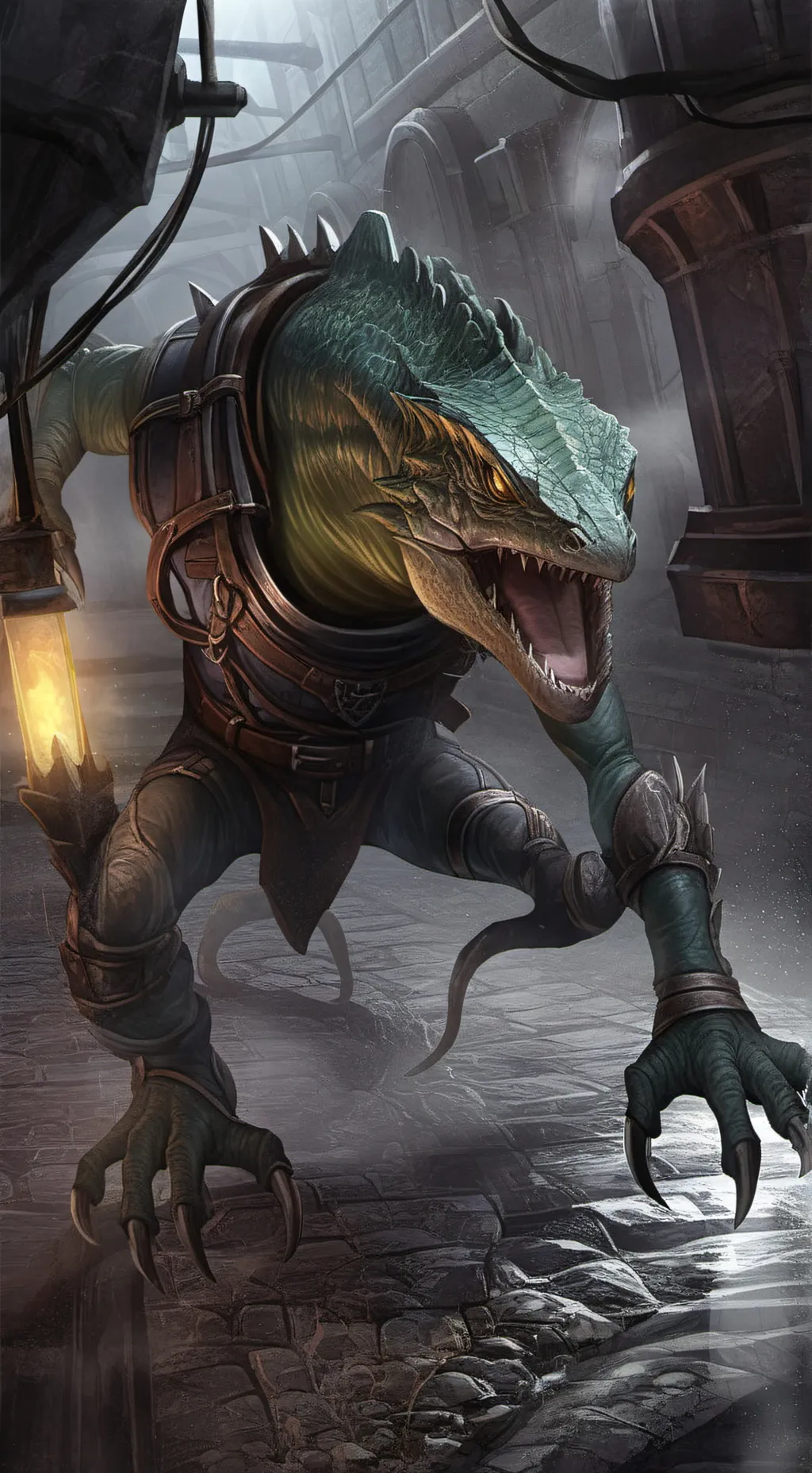 ai character: Cicatrix background
