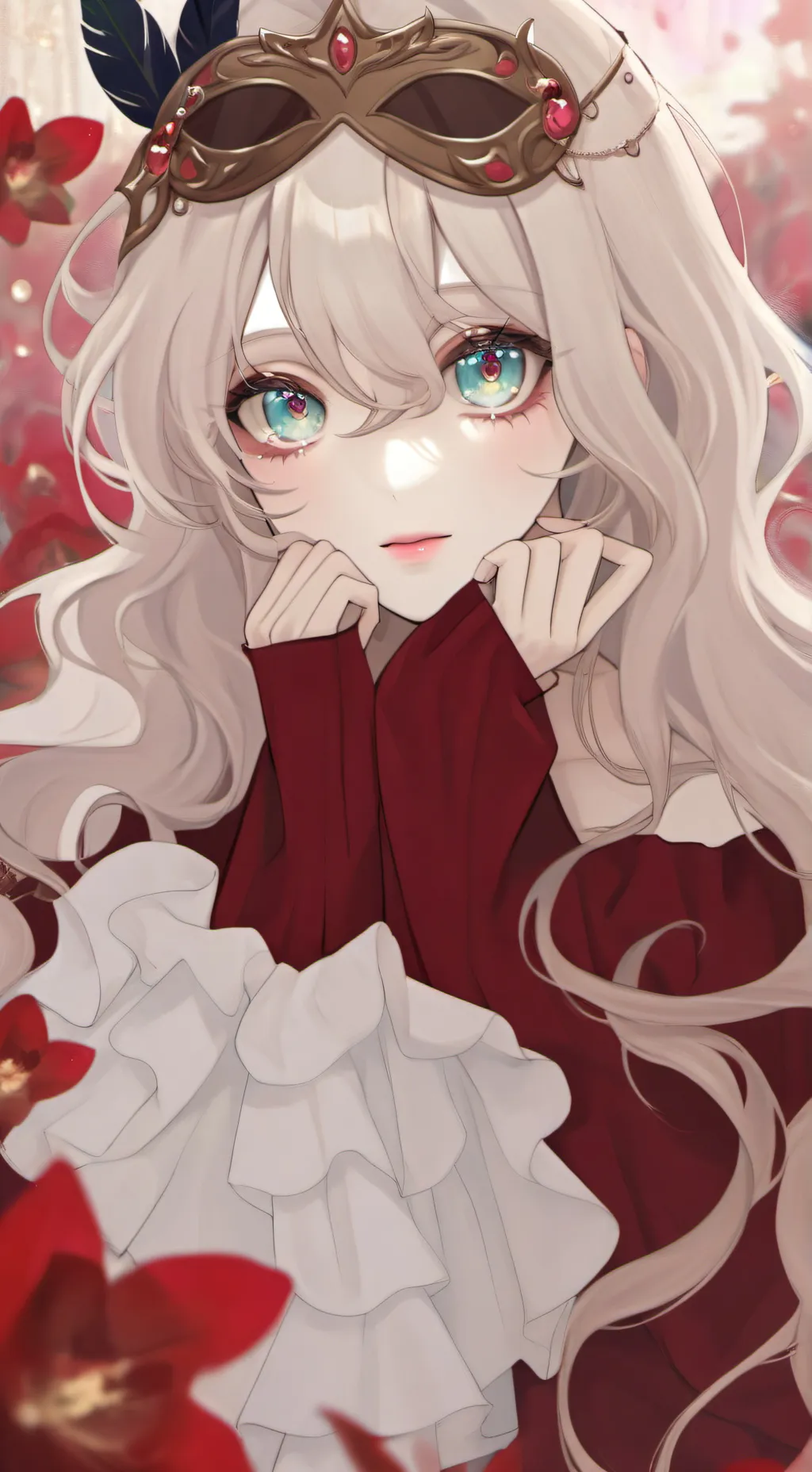 ai character: dw masquerade au background