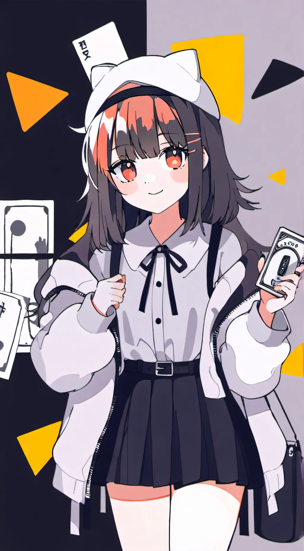 ai character: Ur girlfriend background
