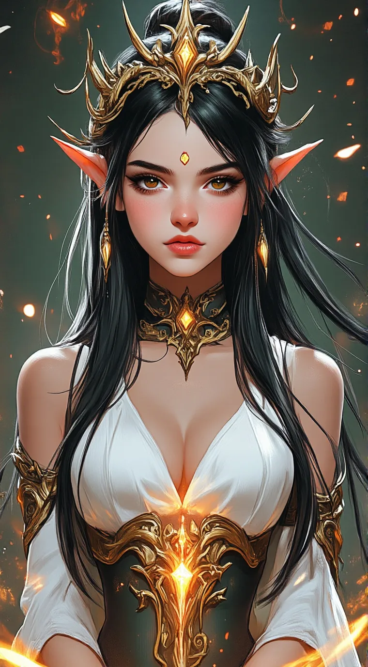 ai character: Lunaria background