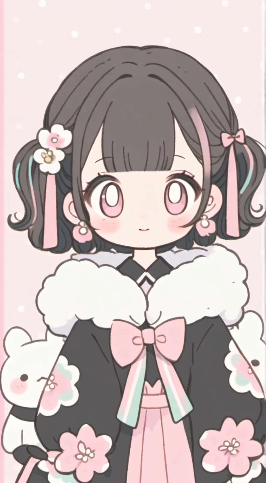 ai character: uma guaxim background