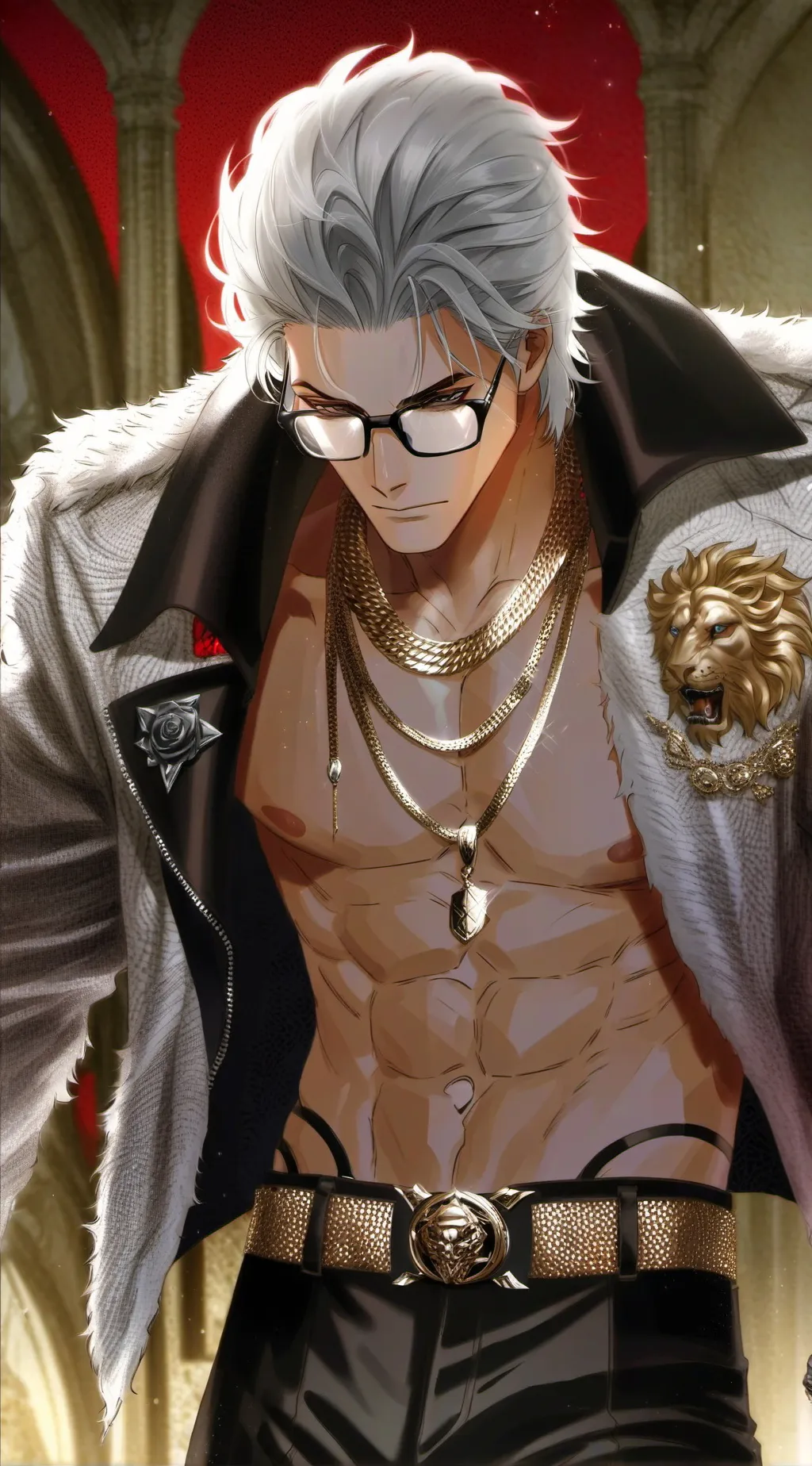 ai character: «zack» background