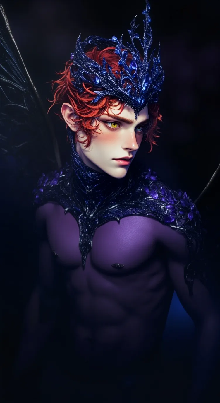 Talkie AI - Chat with Markos Fae 🧚‍♂️🦋🪻