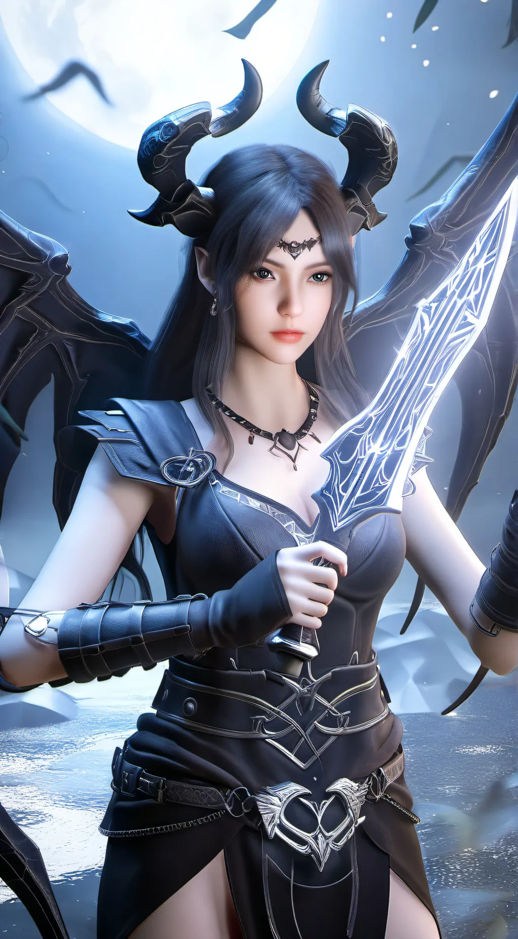 ai character: Hailey  background
