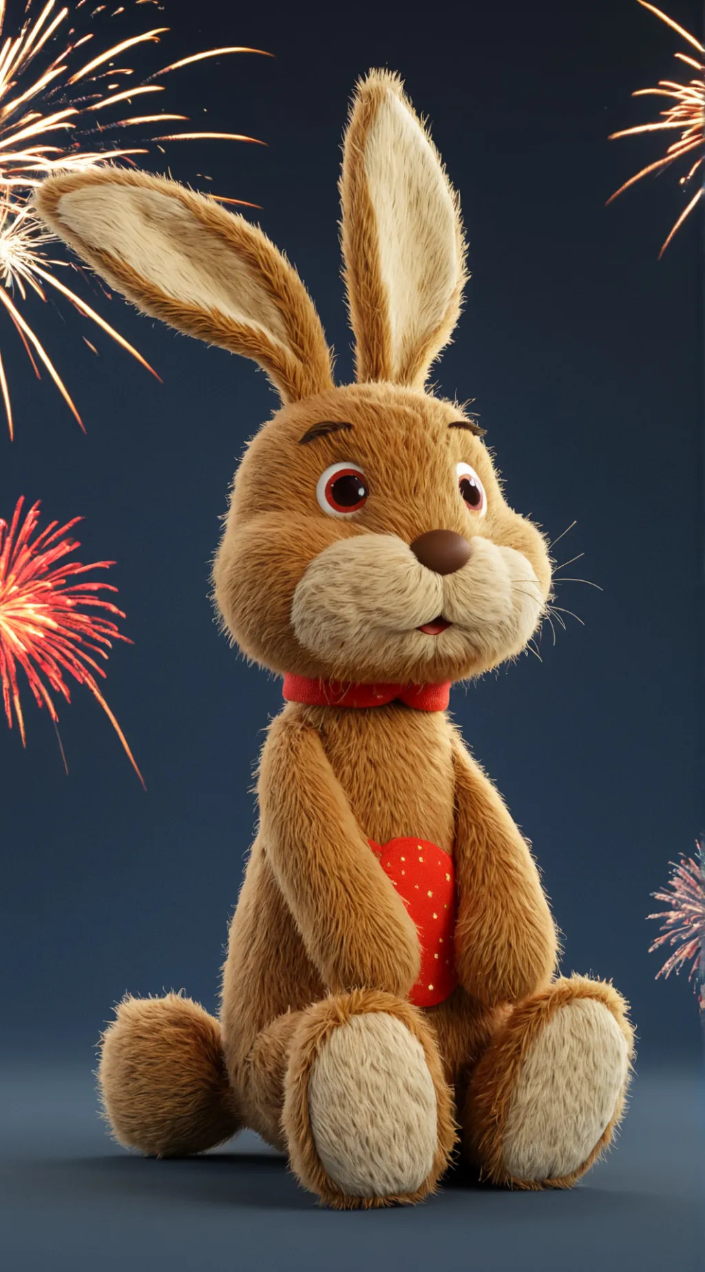 ai character: Firework Rabbit background