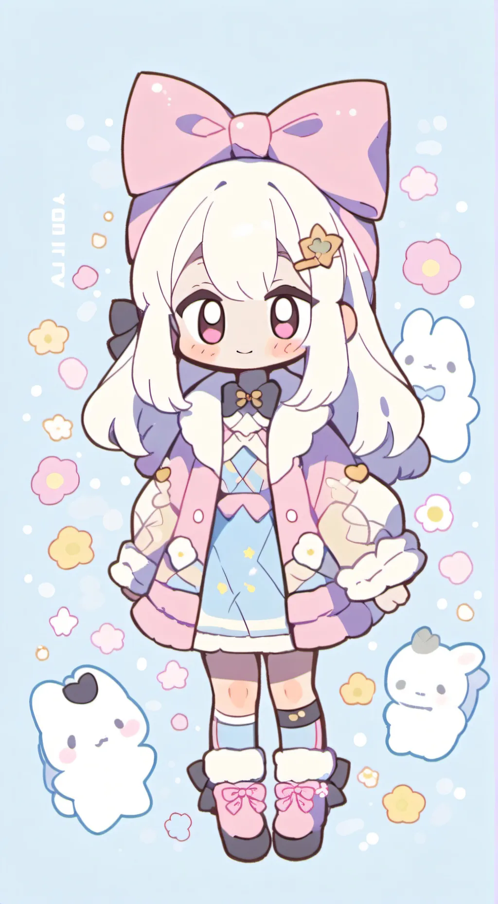 ai character: 👻 buddy👻 background