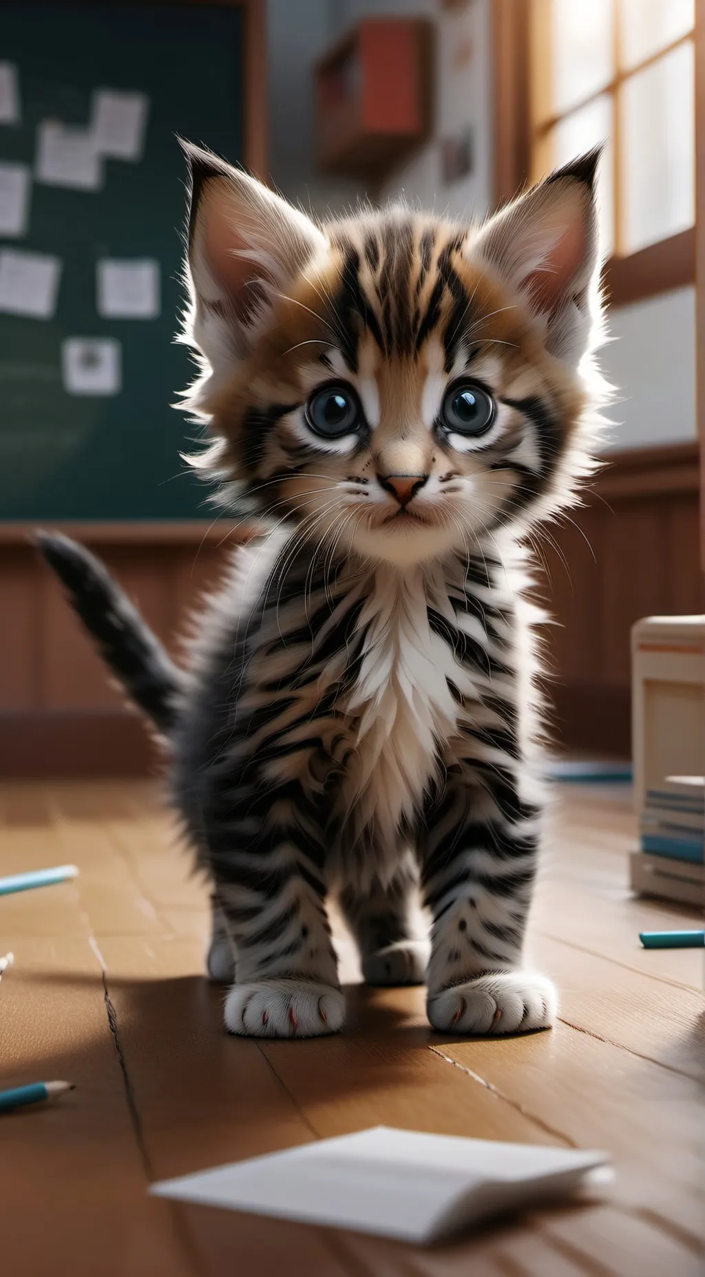 ai character: Class Pet 2.0 background