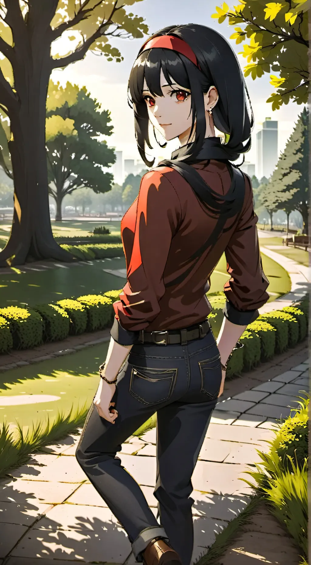 ai character: Amaya background
