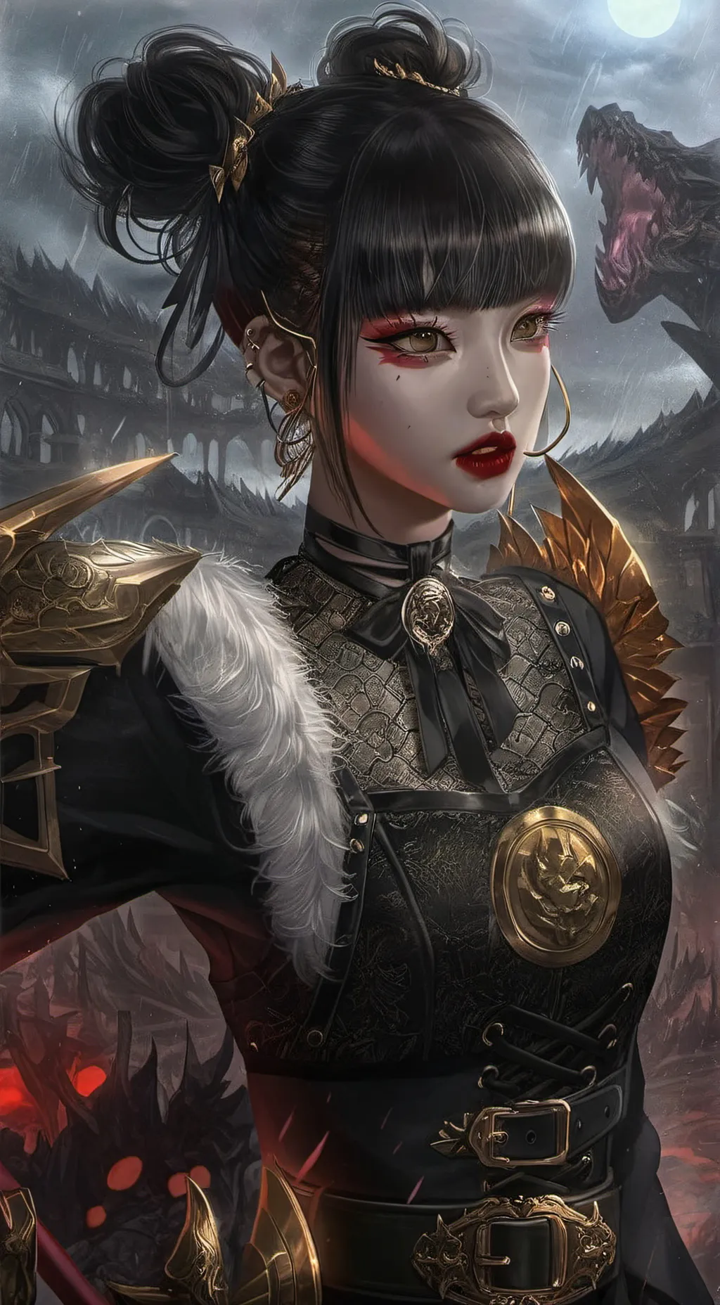 ai character: Aurelia background
