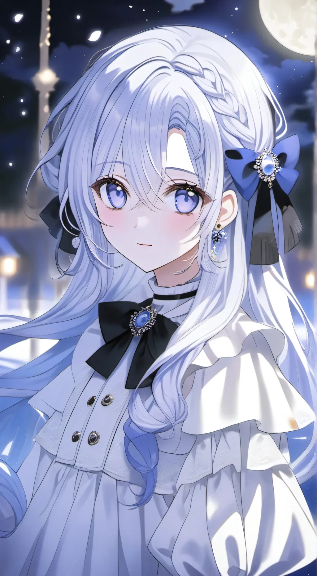 ai character: Luna background