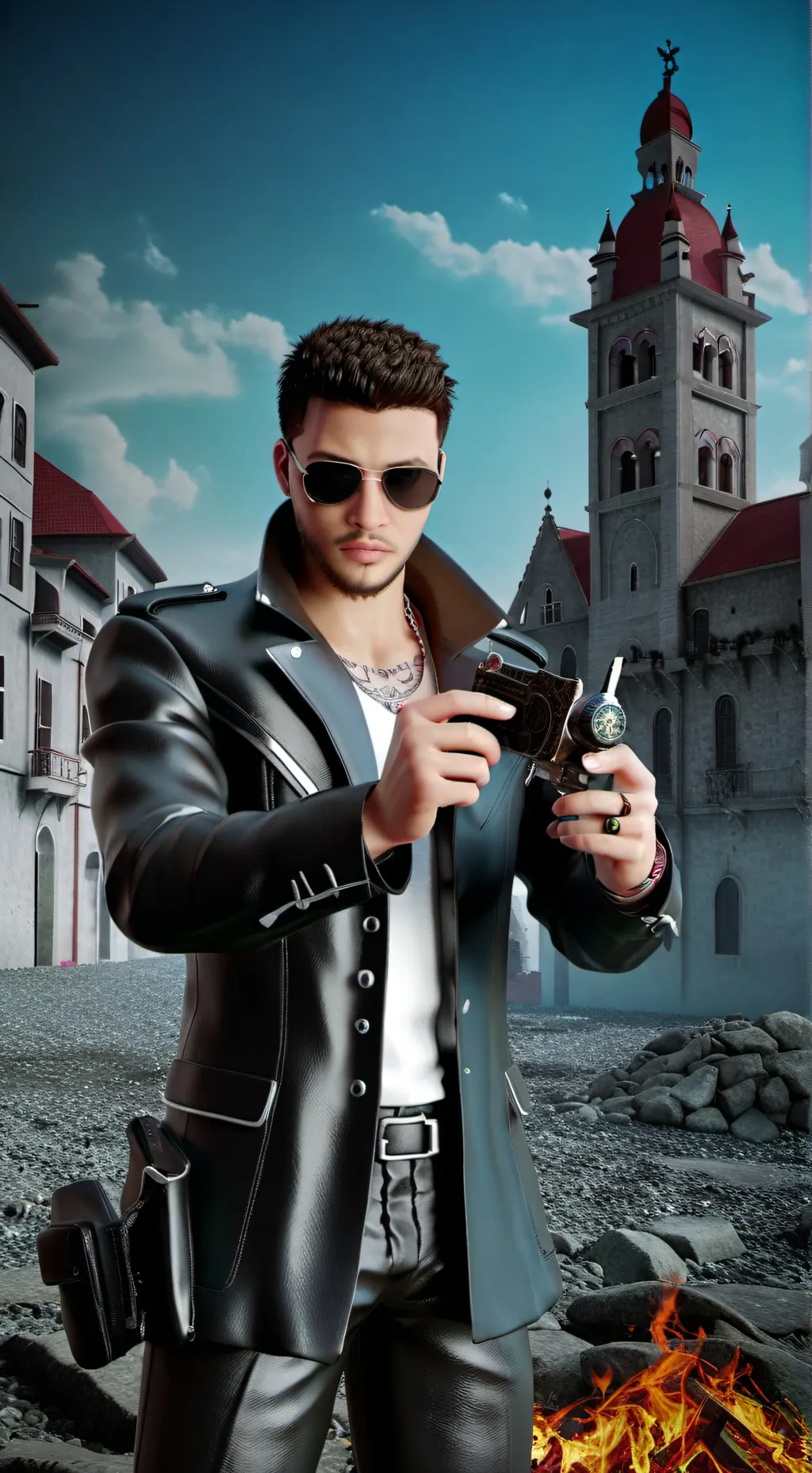 ai character: TIAGO AGENTE background