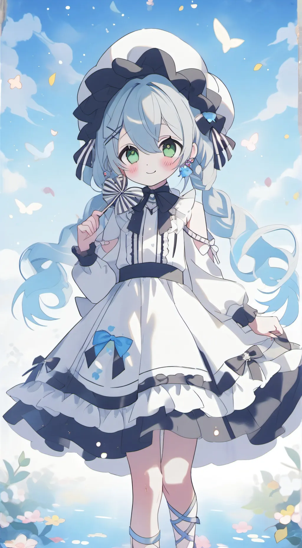 ai character: Вейка background