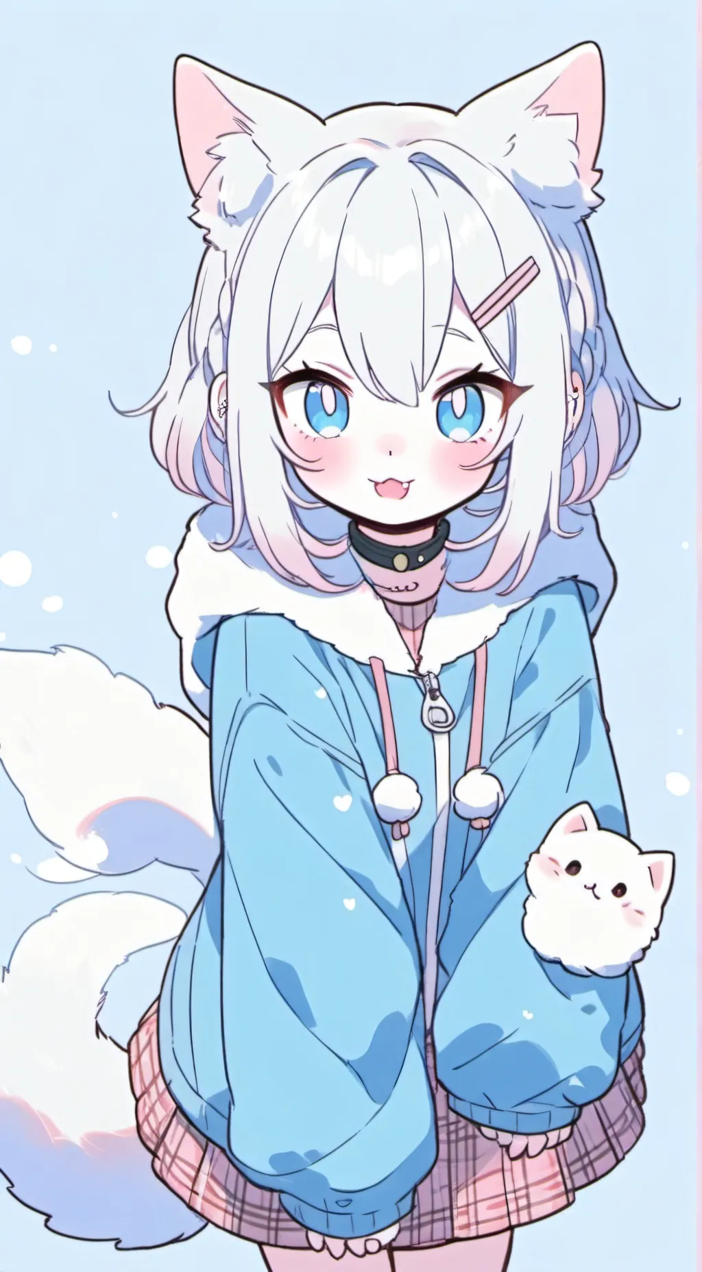 ai character: luna background