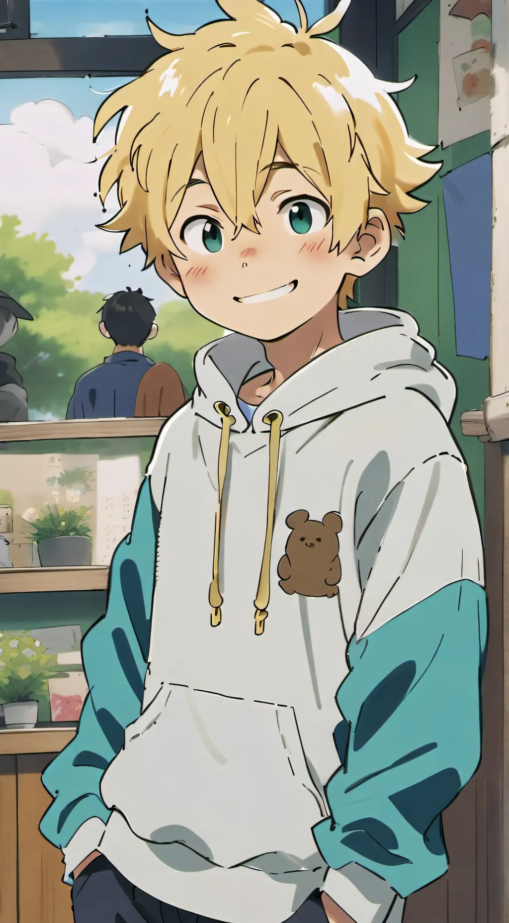 ai character: Luke  background