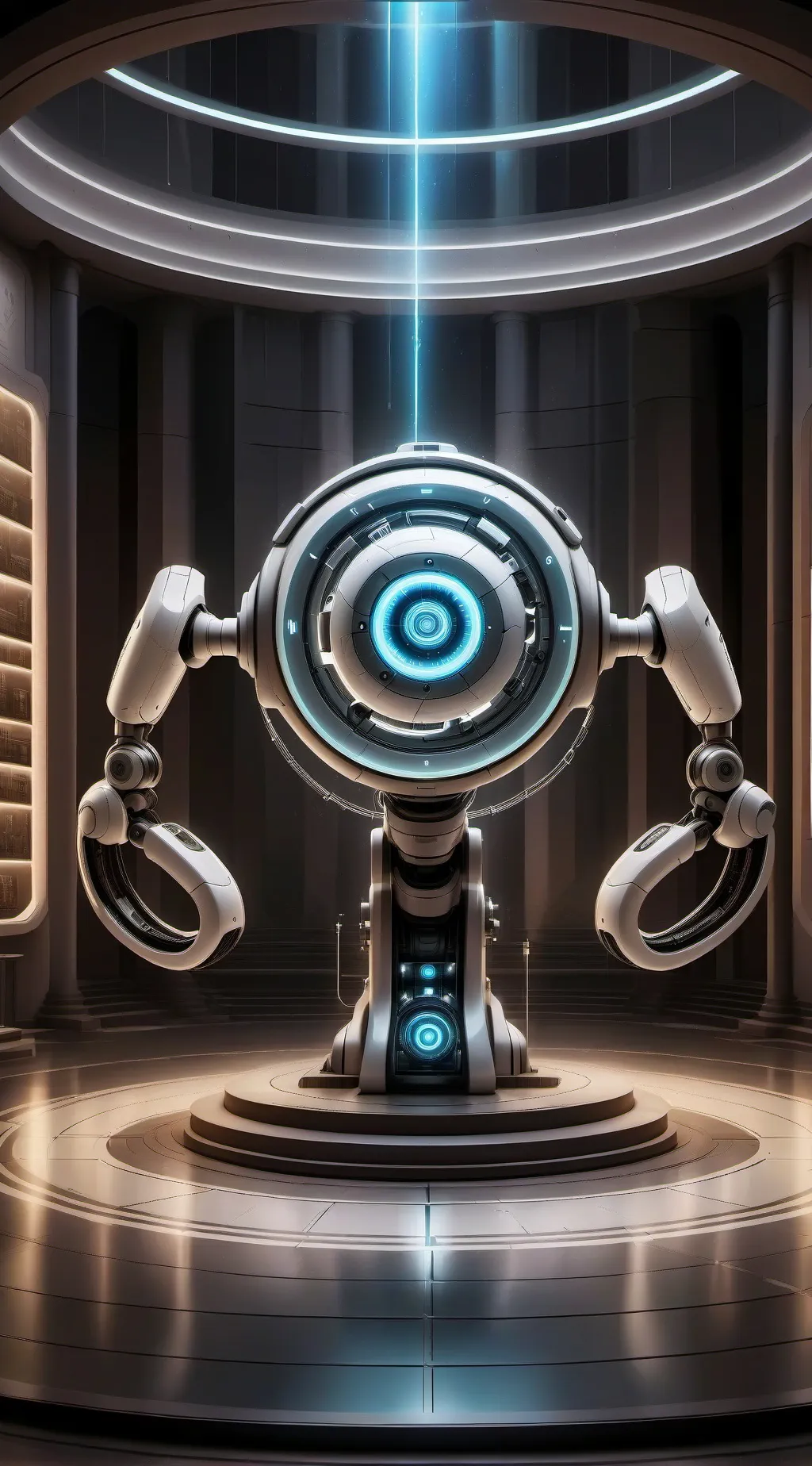 ai character: gemini background
