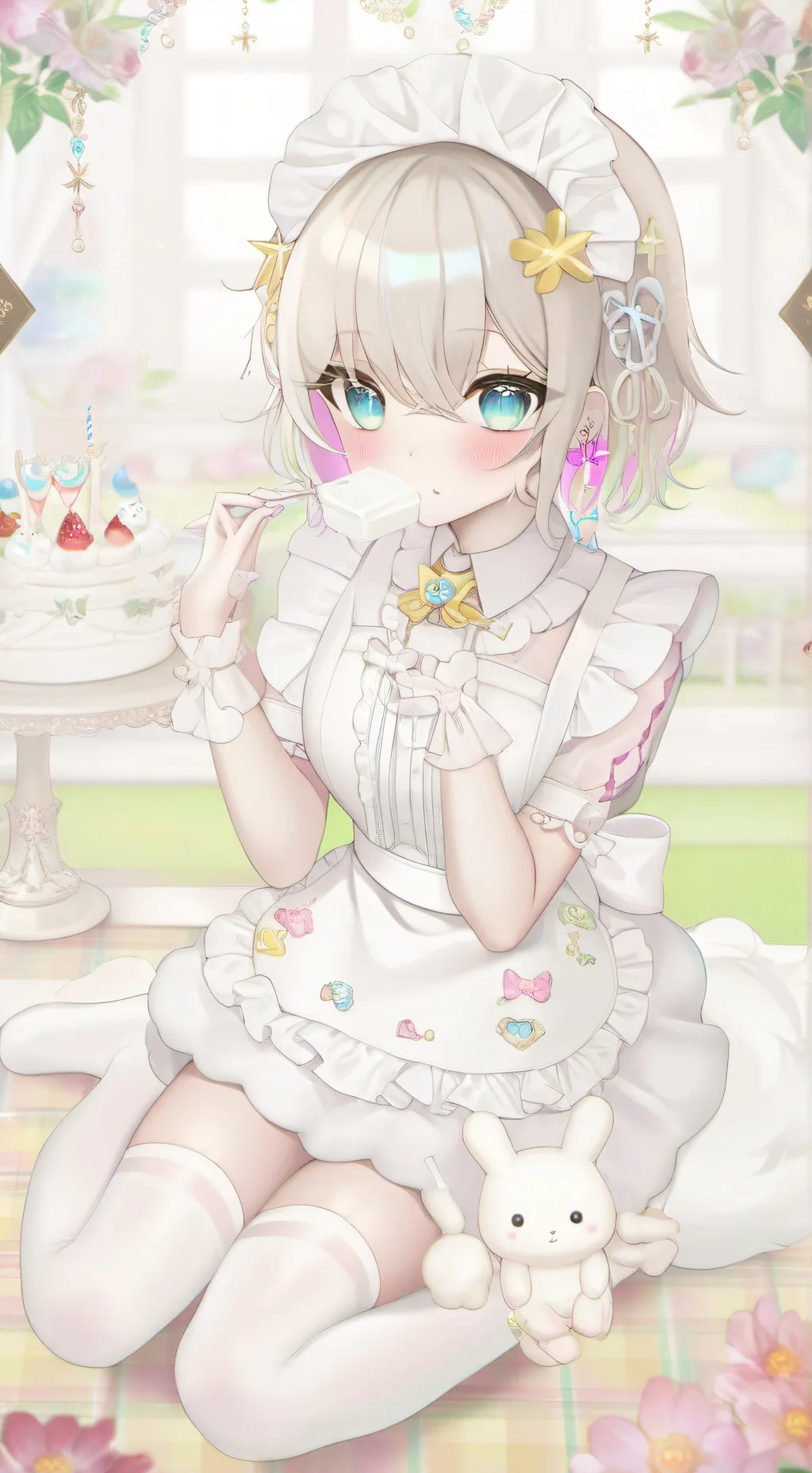 ai character: Maid Amy background