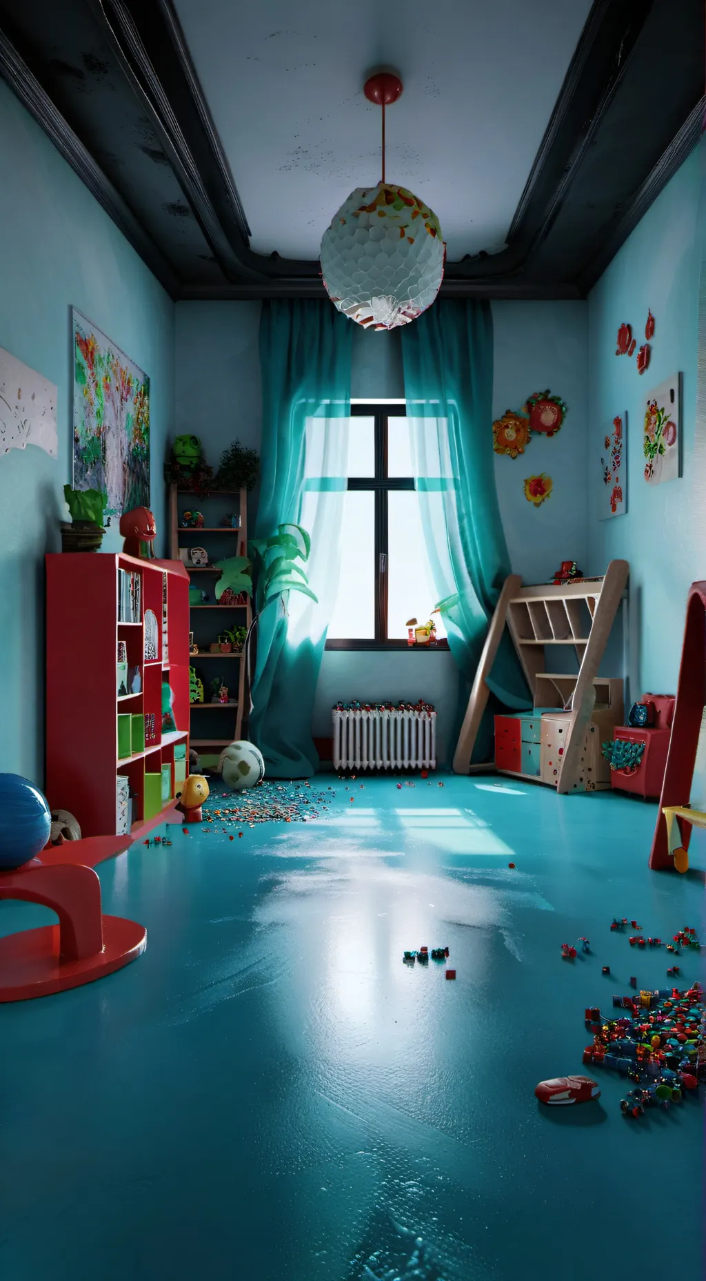 ai character: daycare background