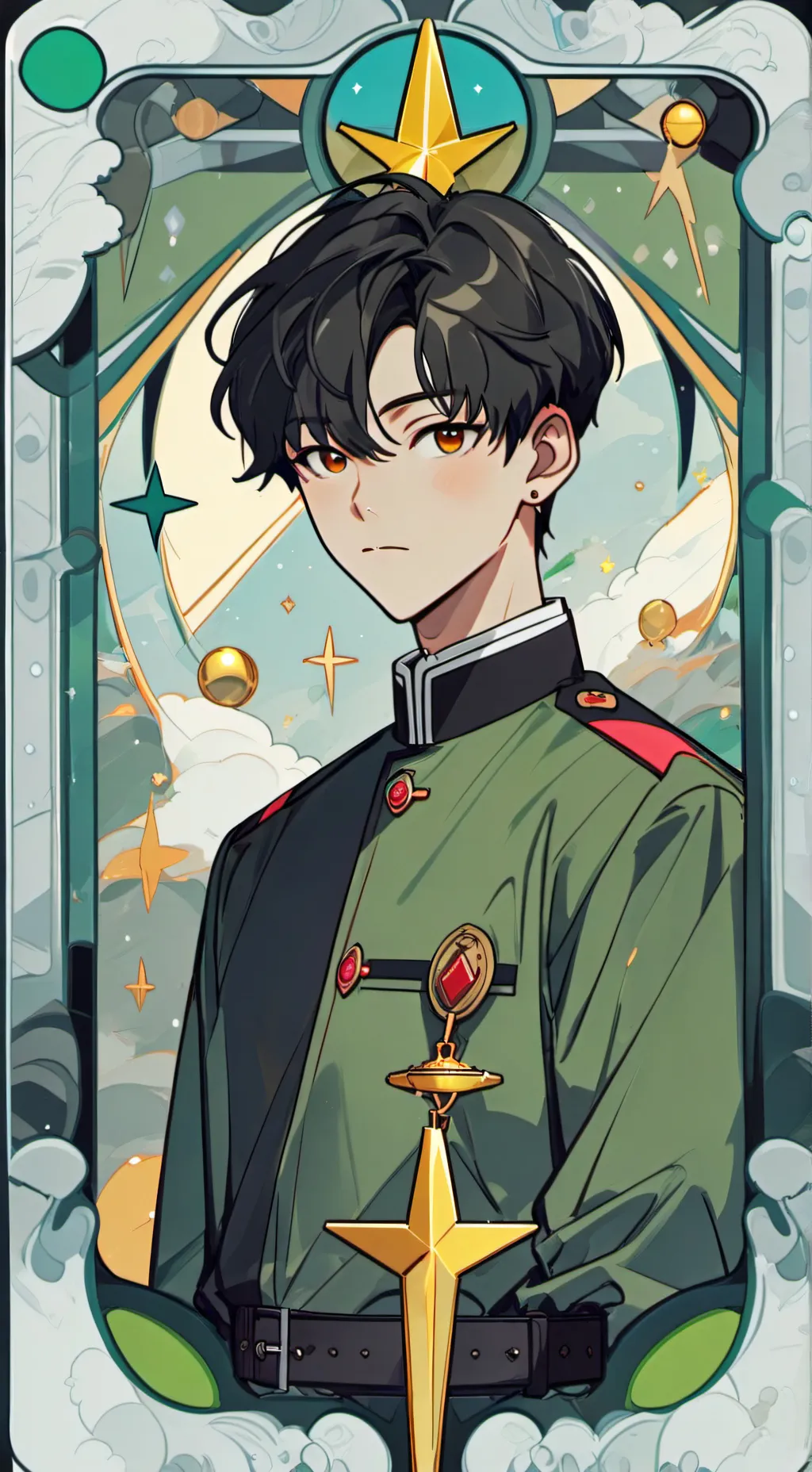 ai character: ☠️DENIZ☠️ background