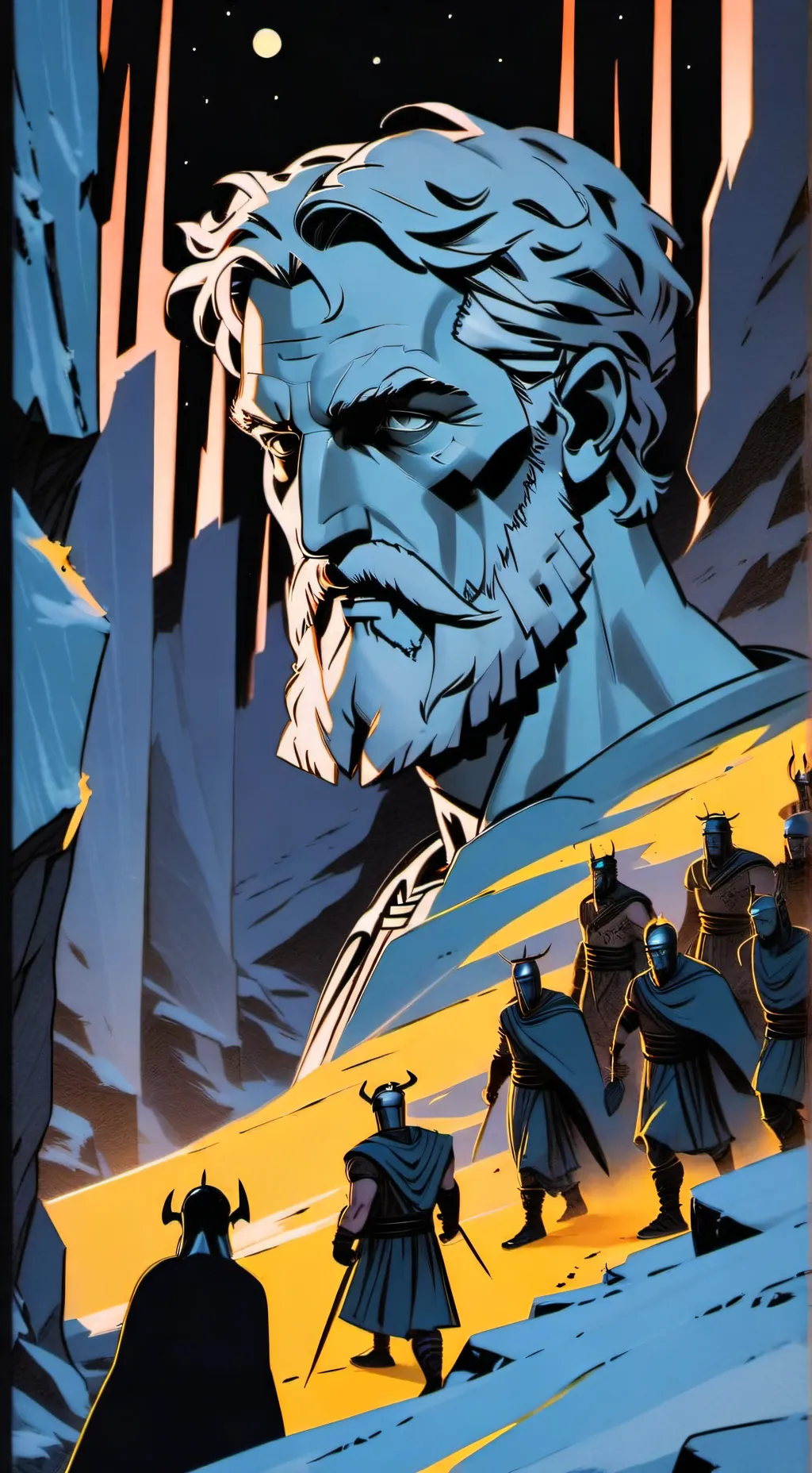 ai character: PJO Boreas palace background