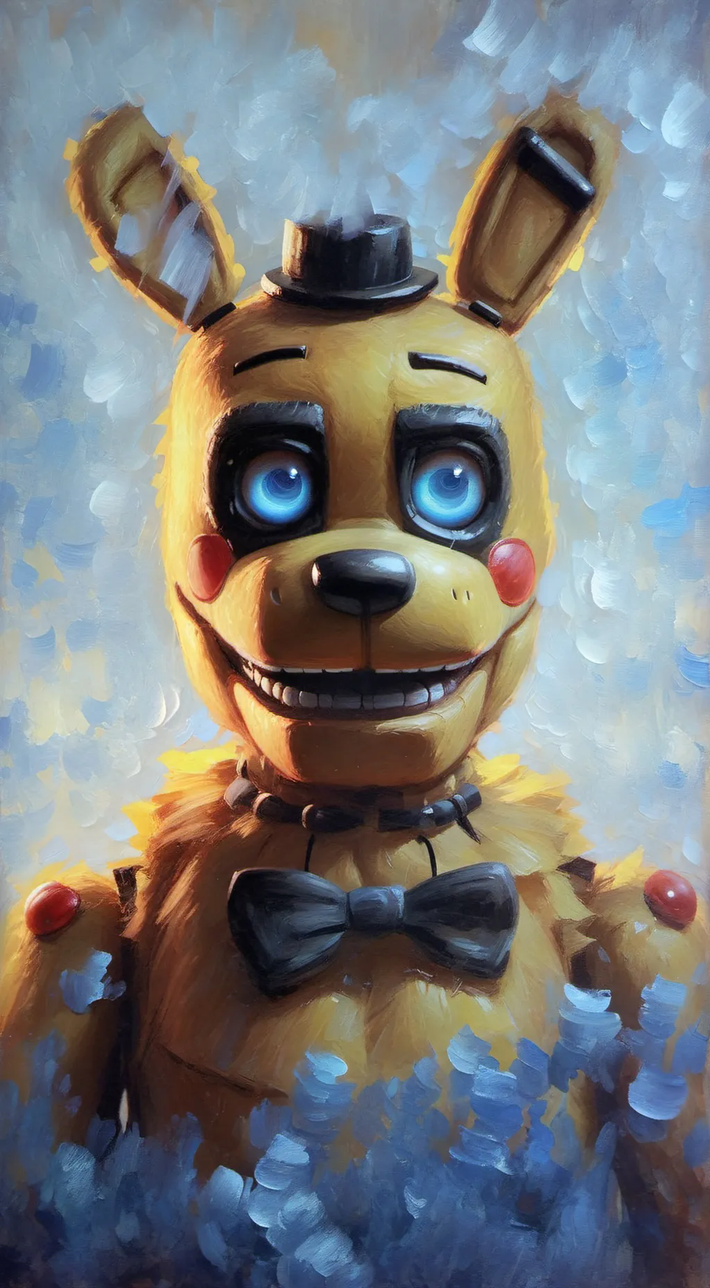 ai character: FNAF x Kamaboko  background