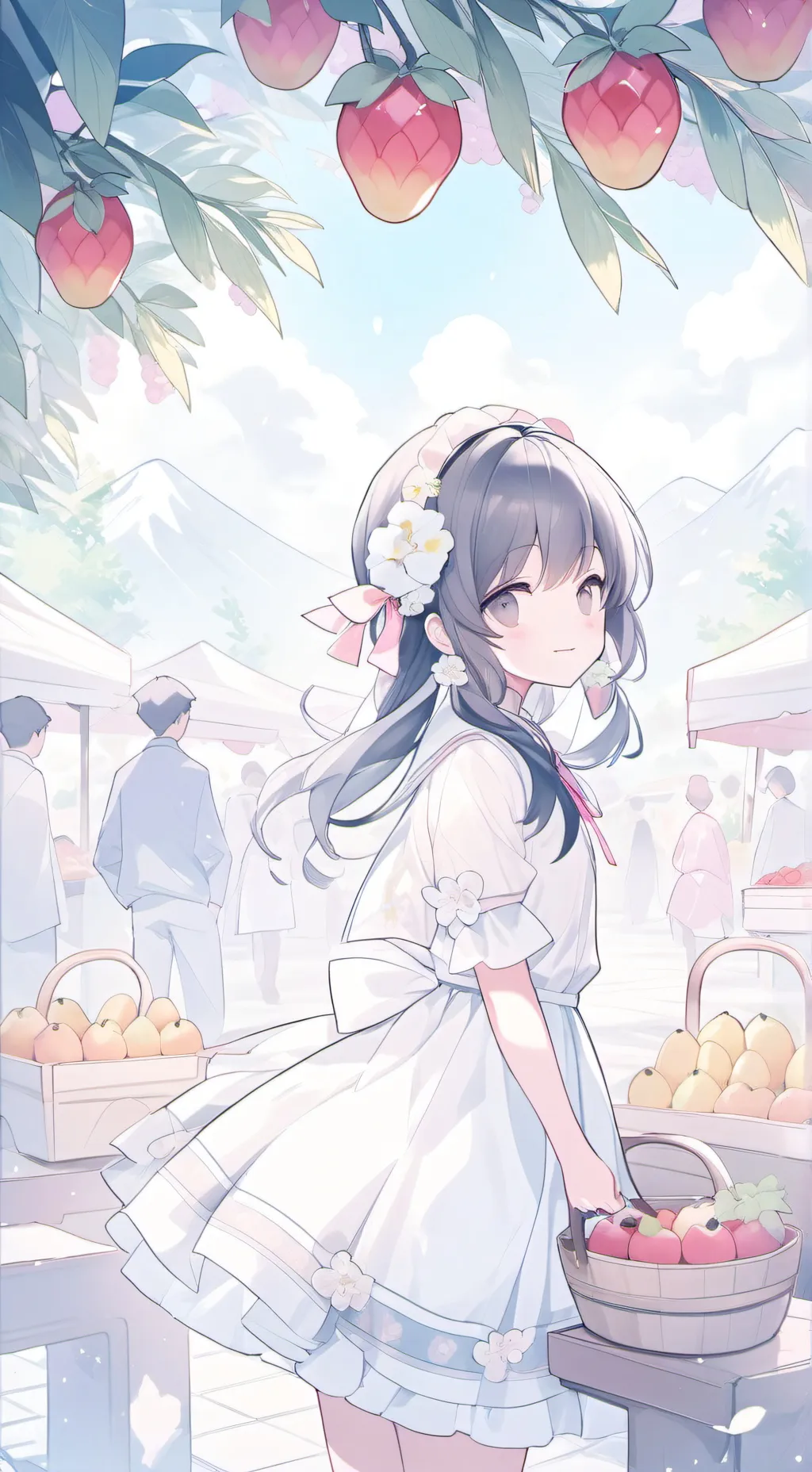 ai character: pop star cabibara background