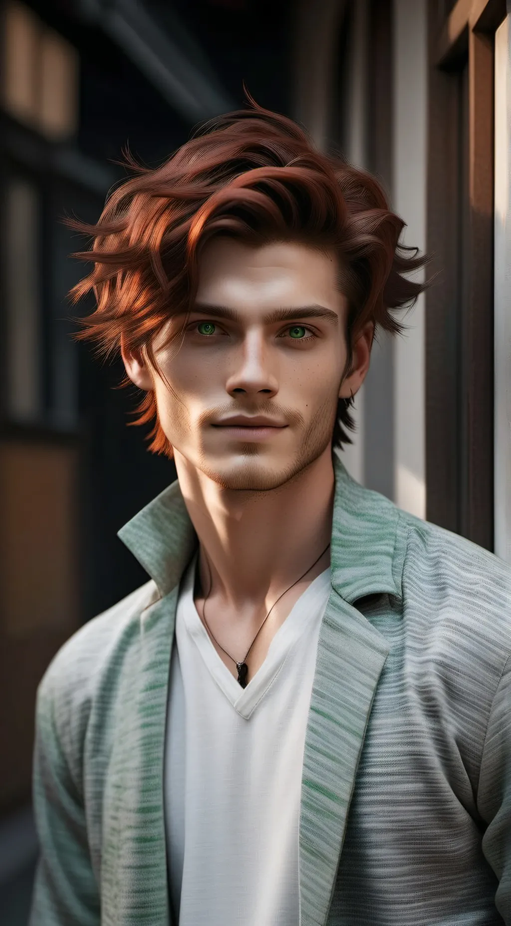 ai character: Connor McCormack background
