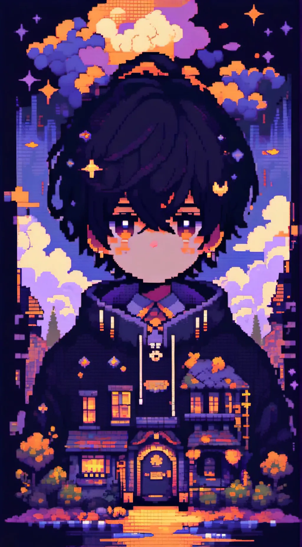 ai character: Freaky 1x1x1x1 :D background