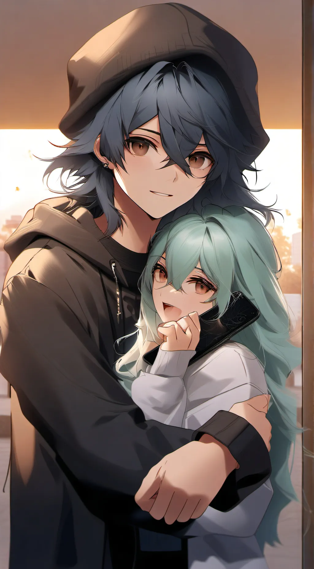 ai character: Antony  background