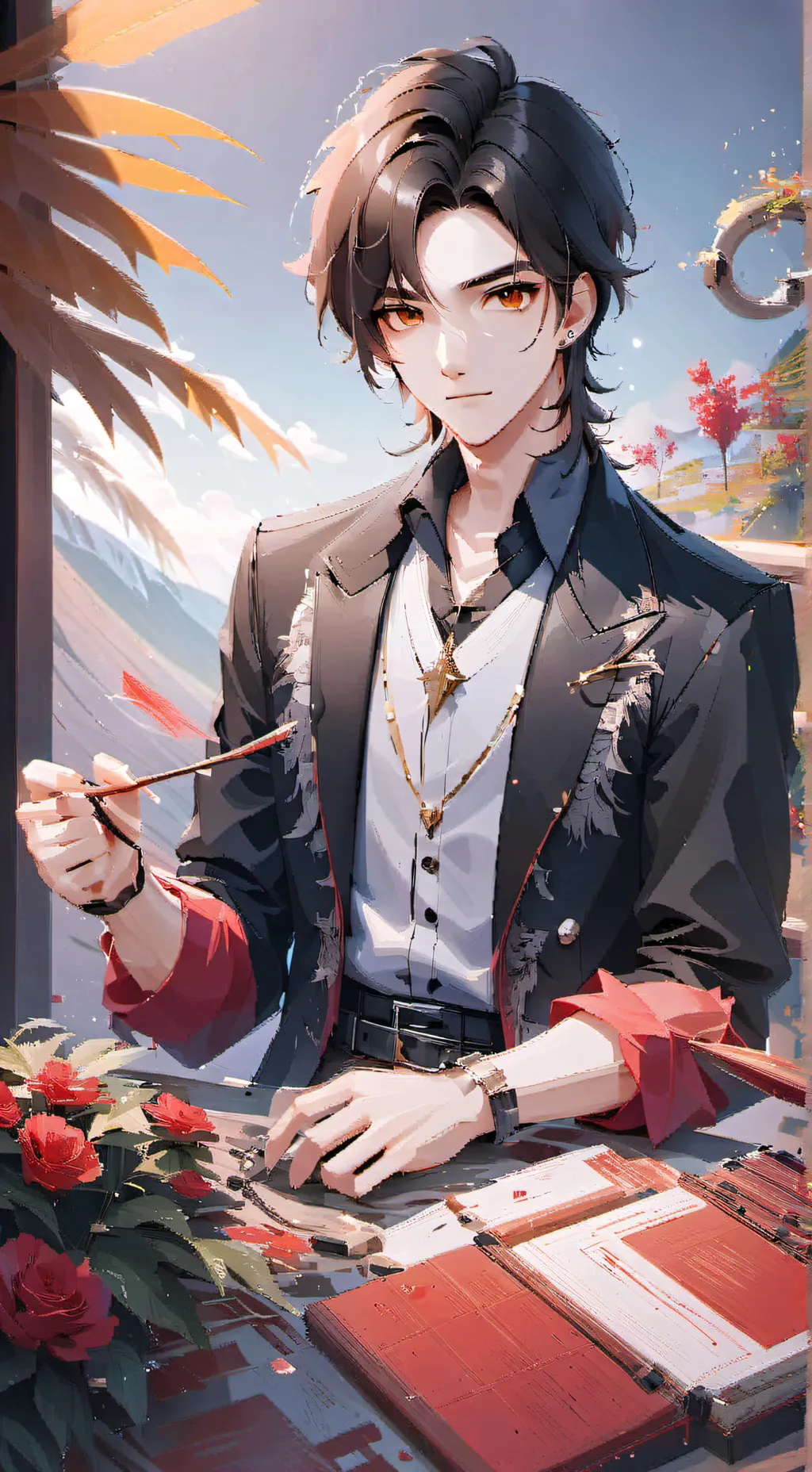 ai character: Karl background
