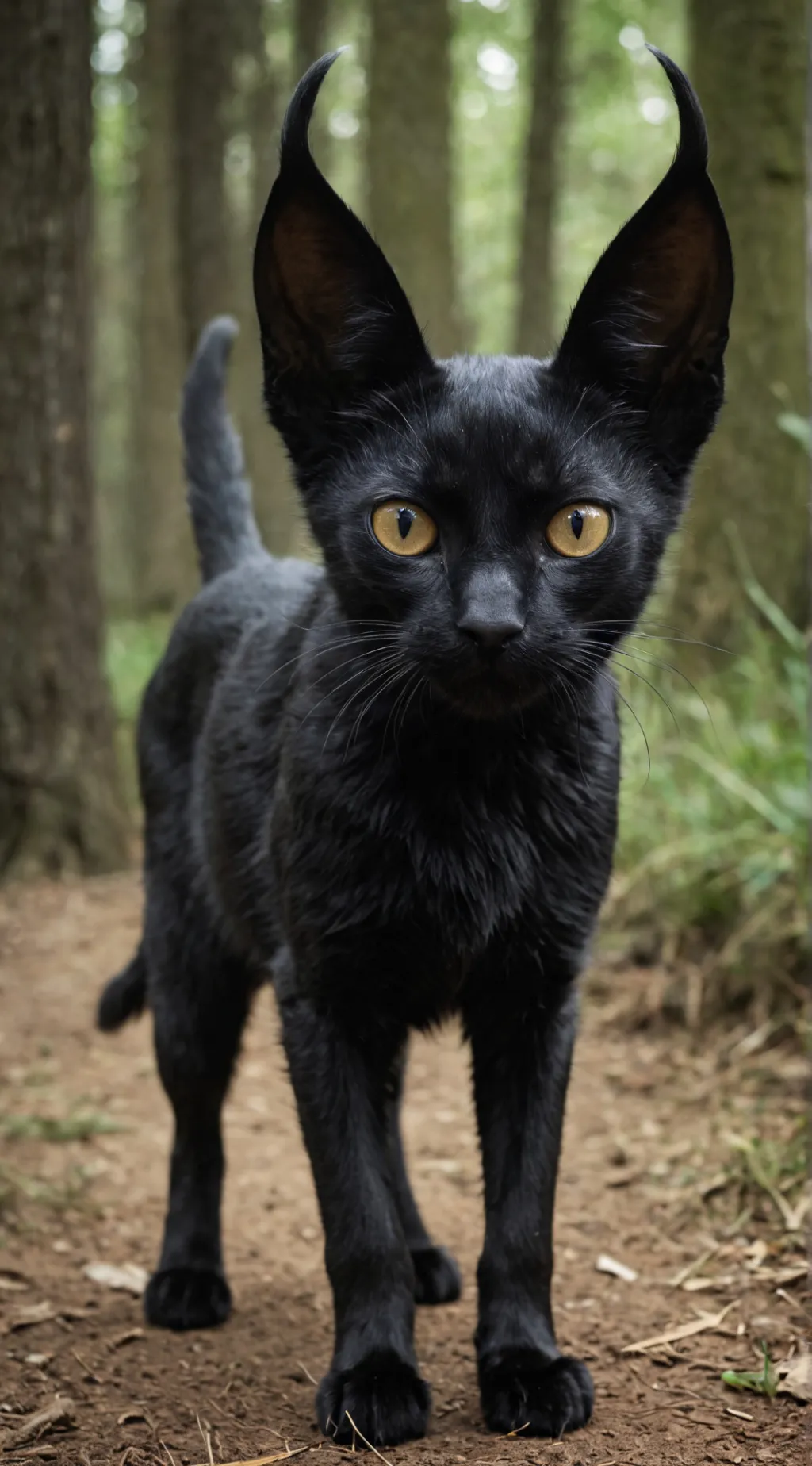 ai character: Skinwalker background