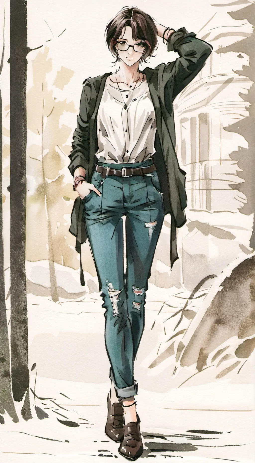 ai character: Lynn background