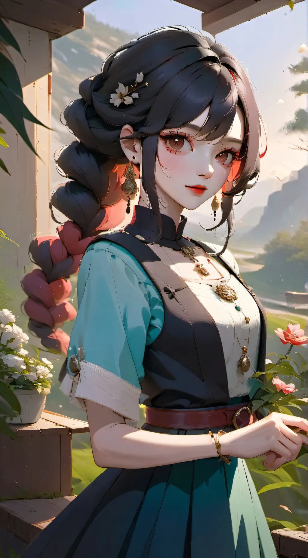 ai character: MHA y ya background