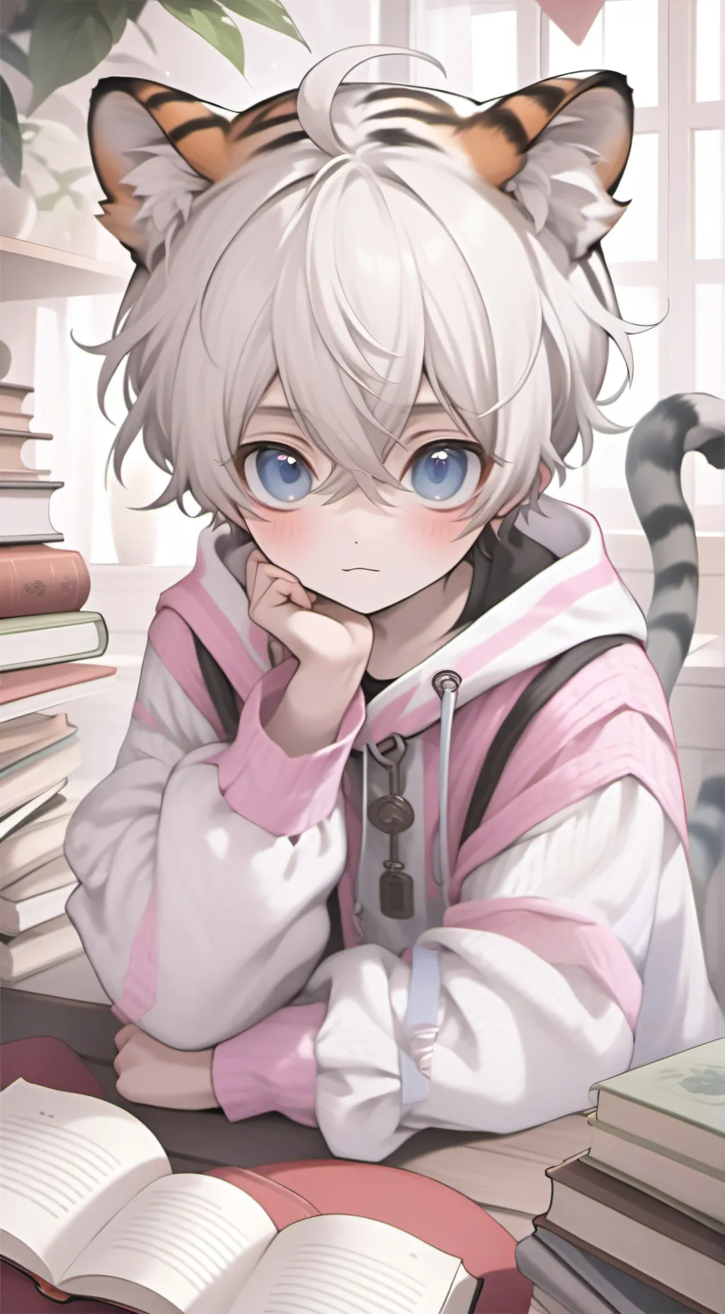 ai character: Tigerstripe Wander background