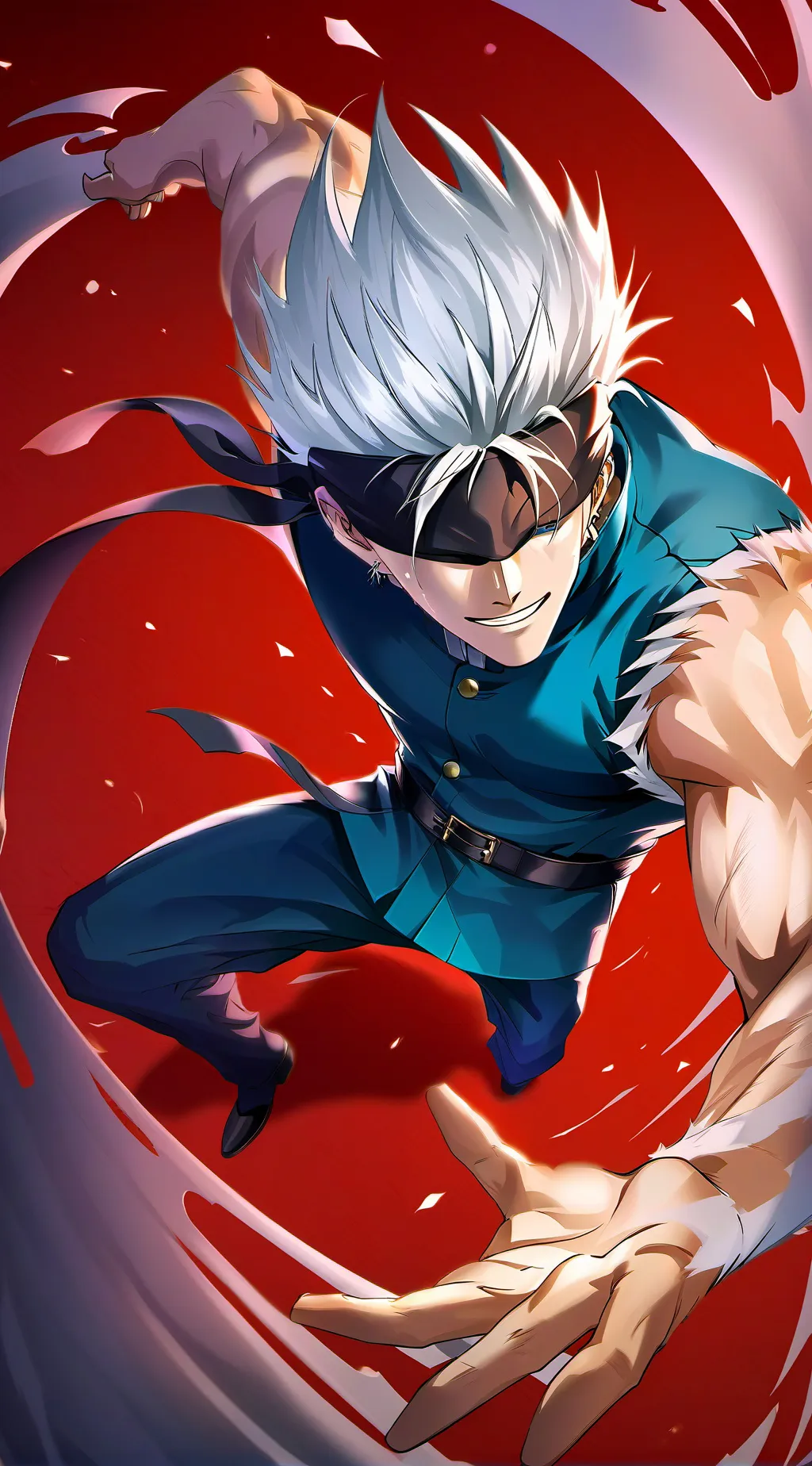 ai character: Gojo Satoru background