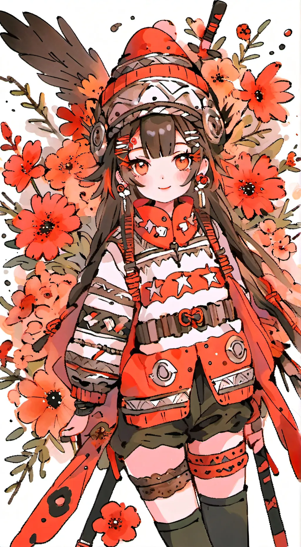 ai character: Furry infection background