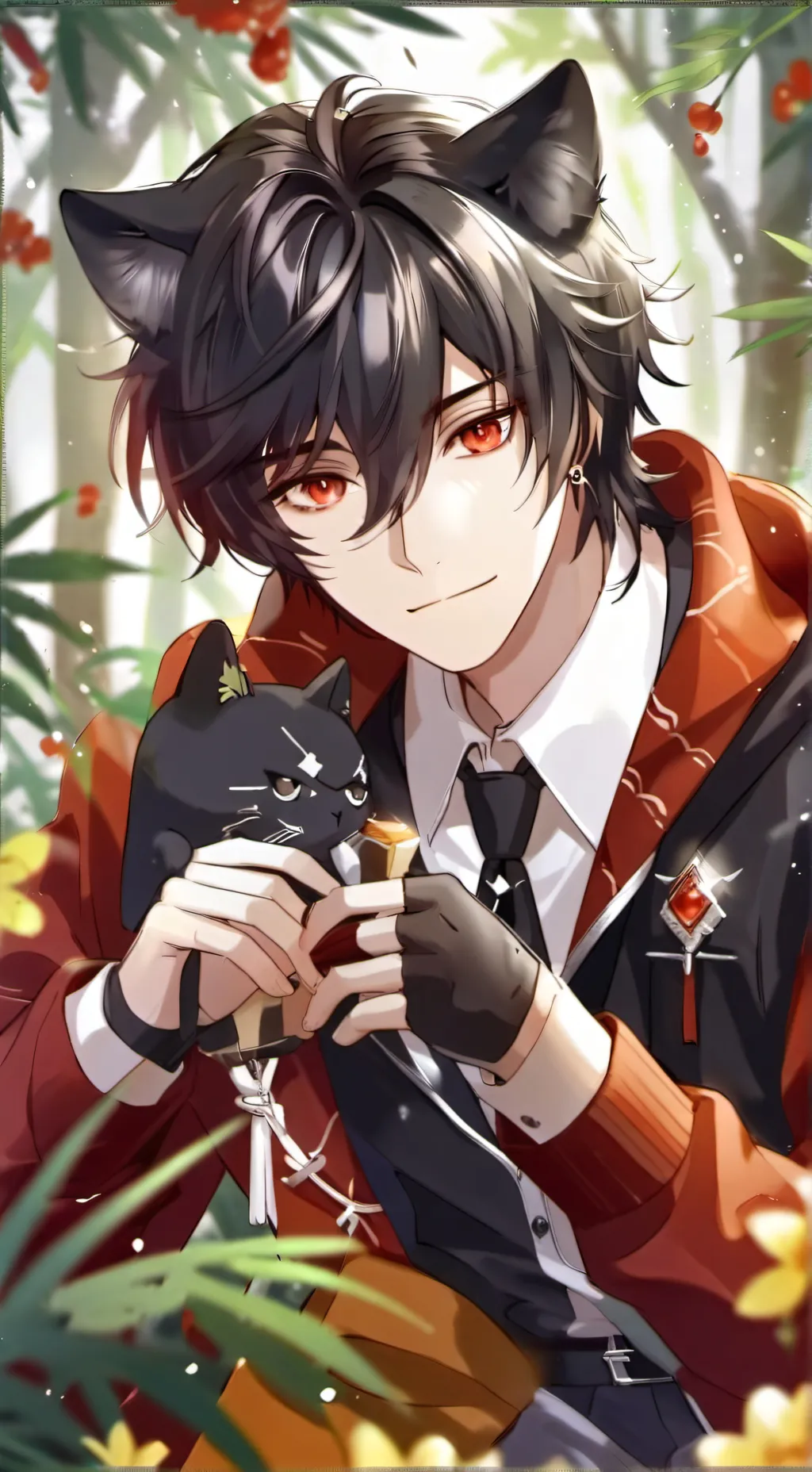 ai character: 🖤ÀÌÐÈN̈❤️ background