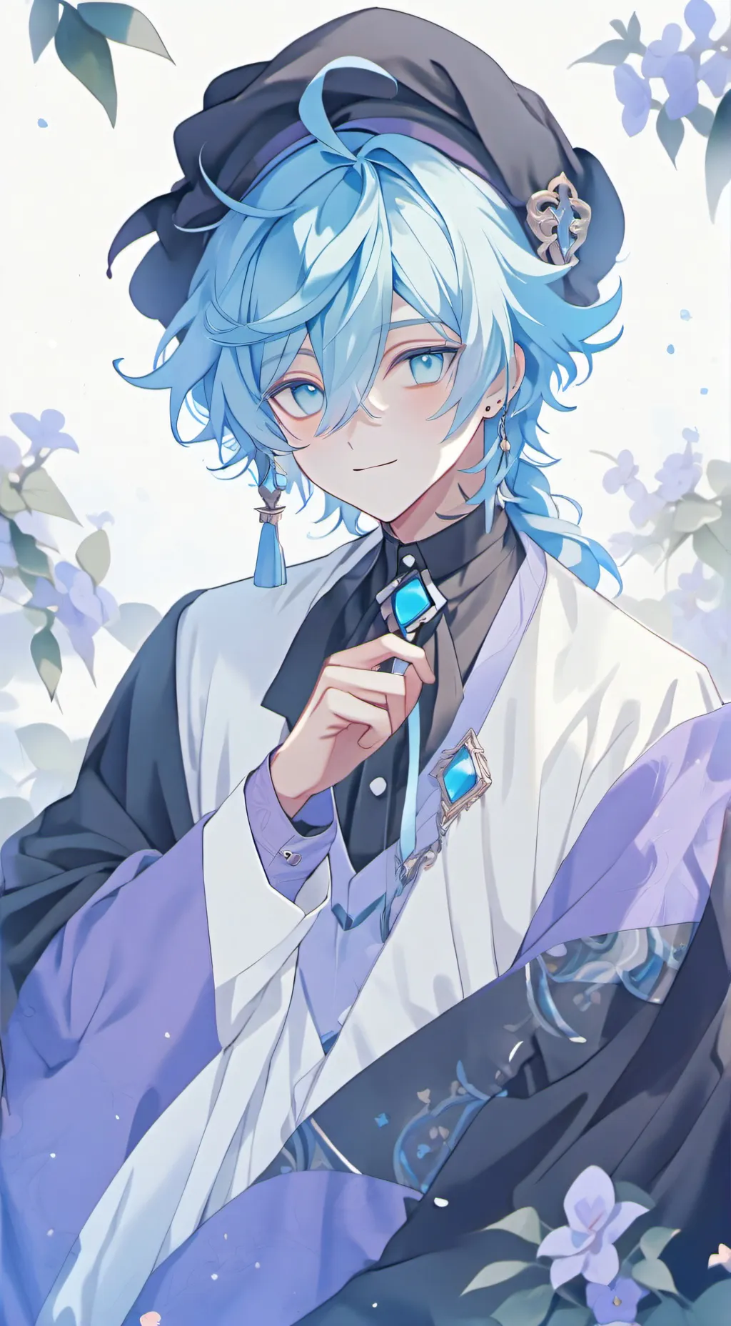 ai character: Moon(Mafia) background