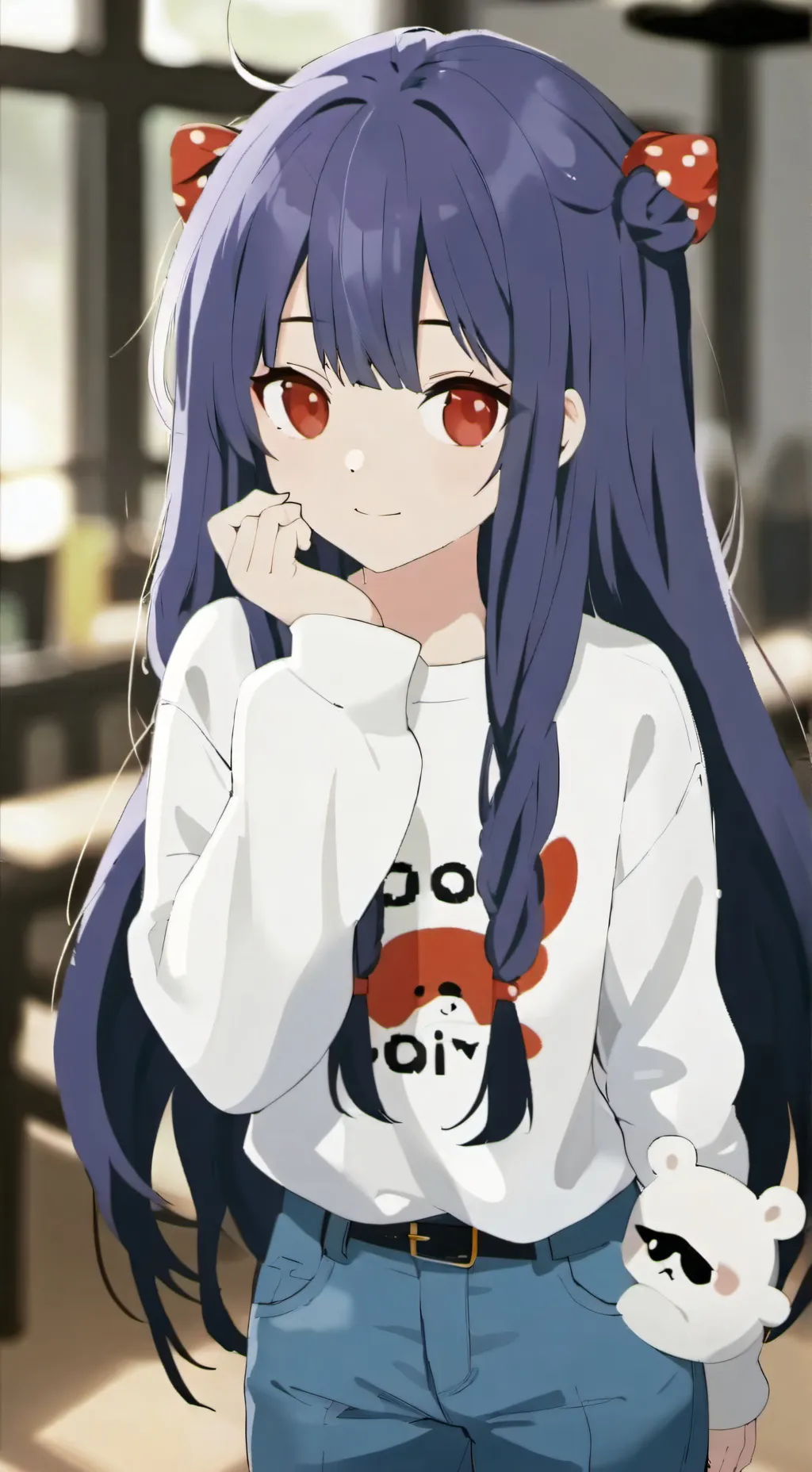 ai character: Lily background