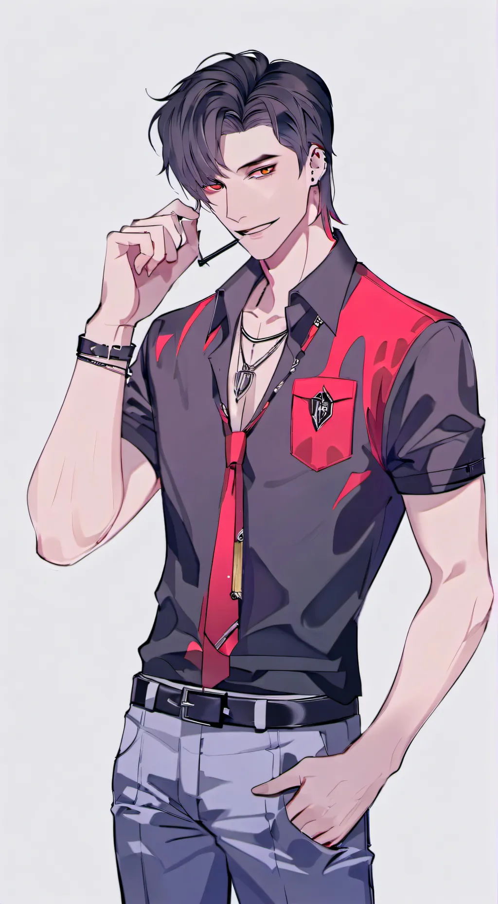 ai character: Jason  background