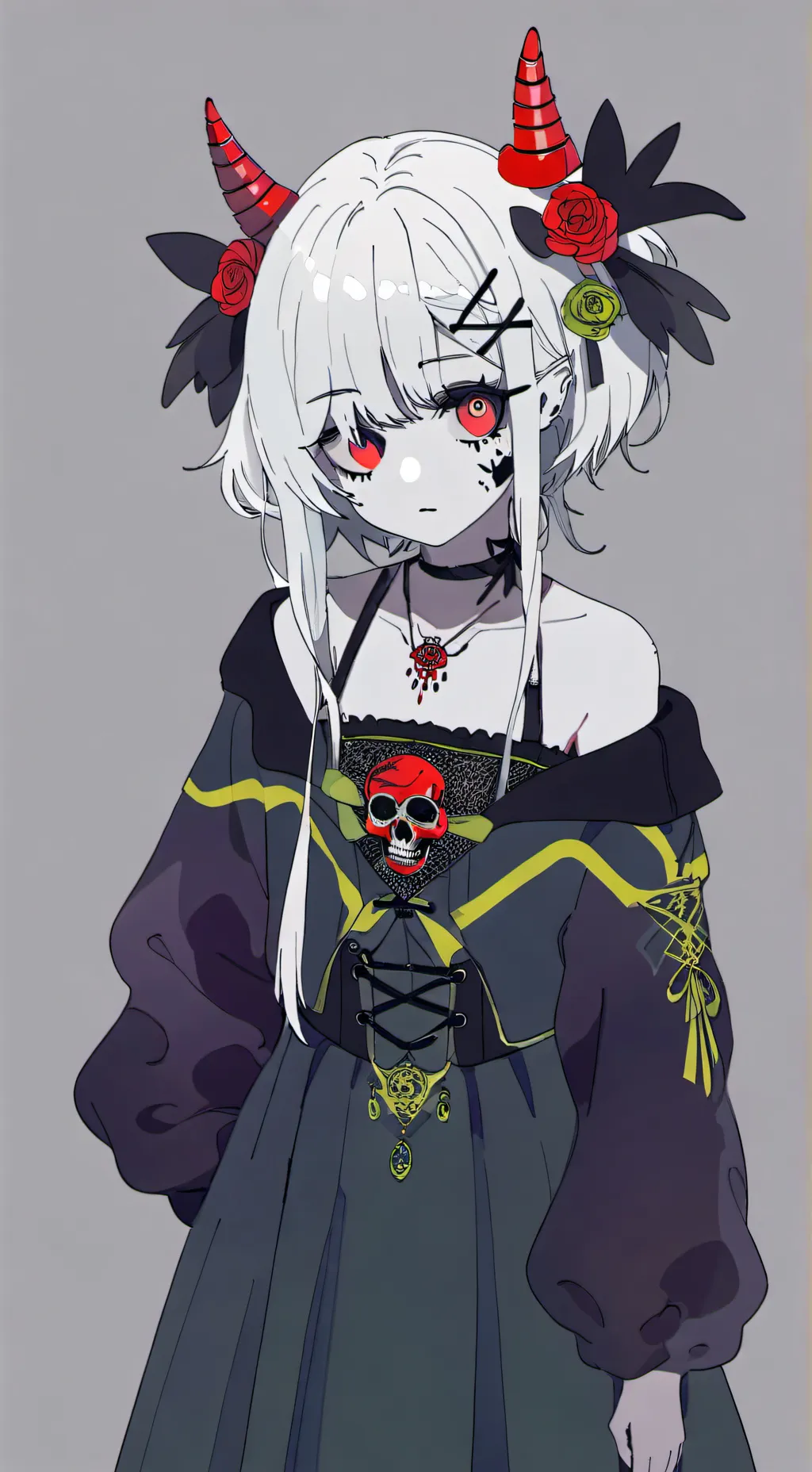 ai character: Scary demon background
